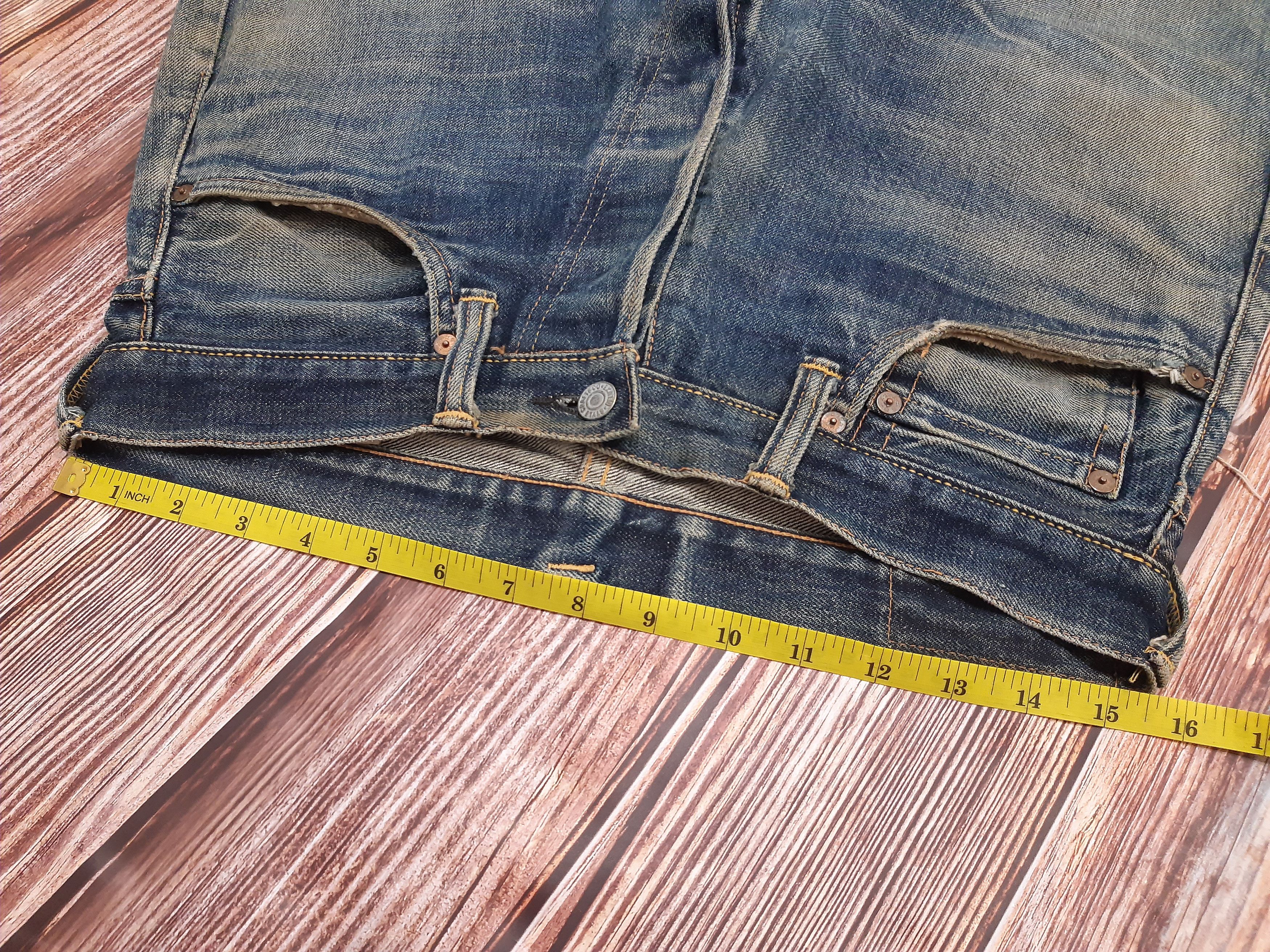 Evisu EVISU DAICOCK Jeans Vintage Distressed Size US 31 - 22 Thumbnail