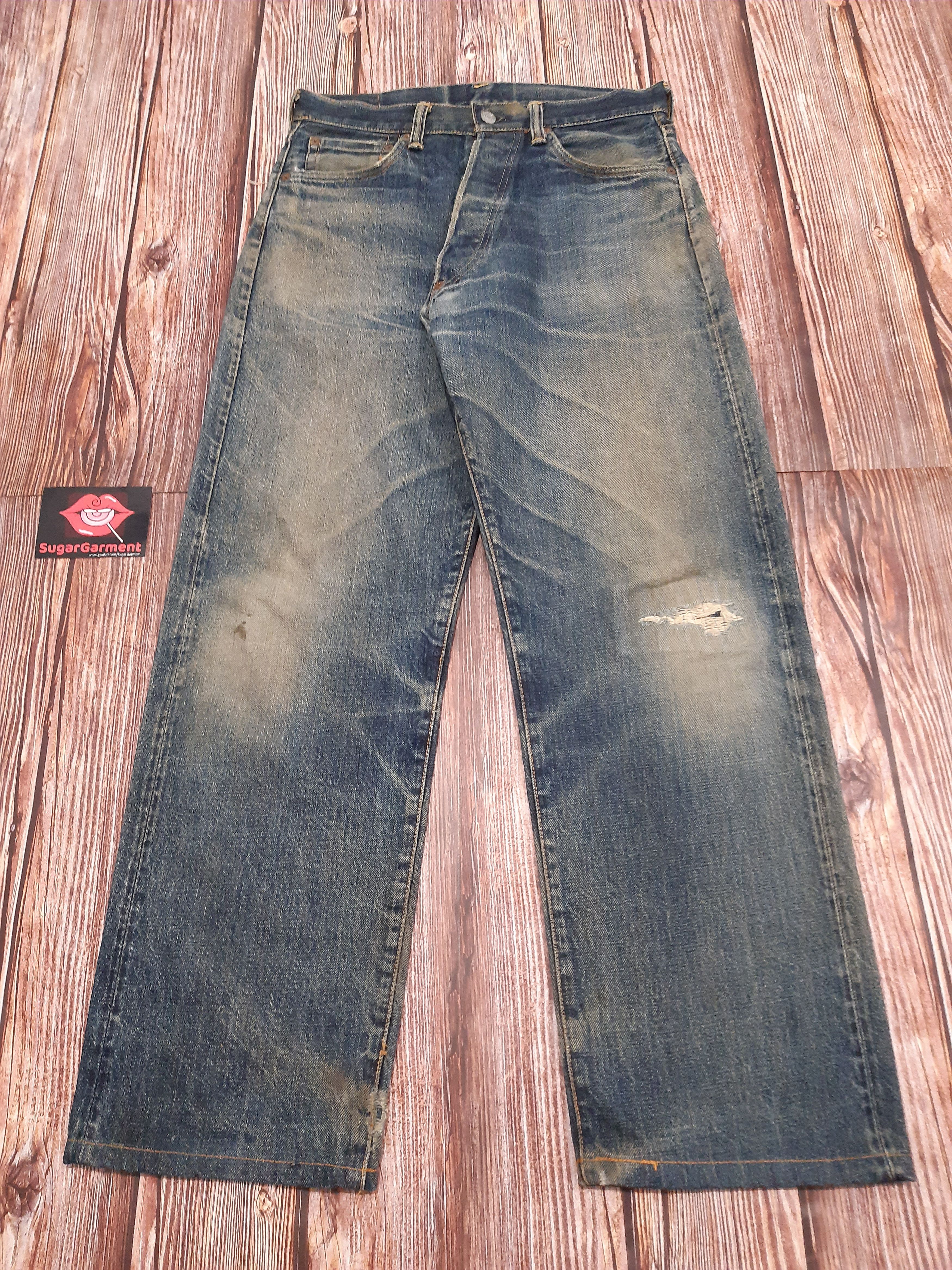 Evisu EVISU DAICOCK Jeans Vintage Distressed Size US 31 - 2 Thumbnail