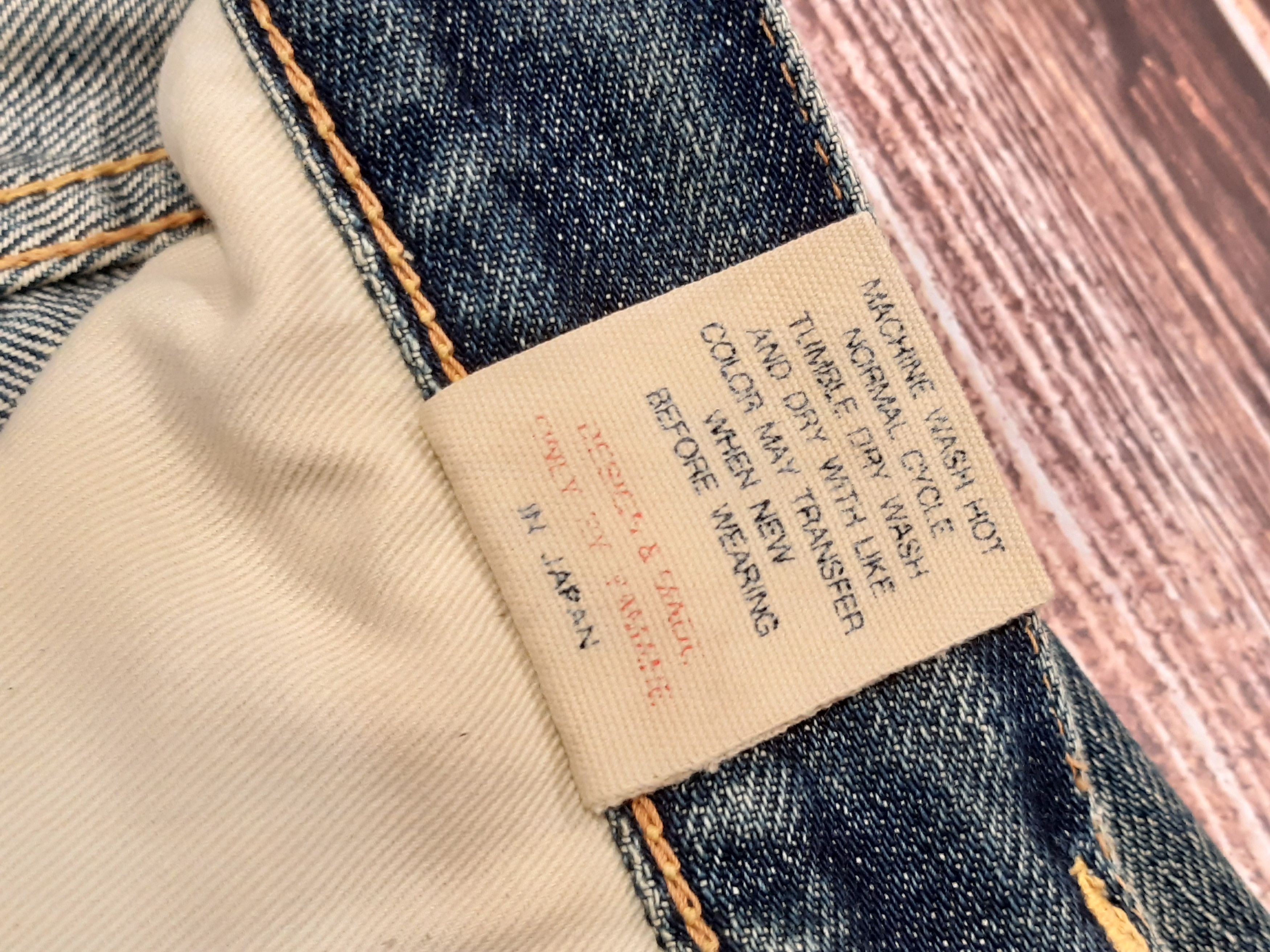 Evisu EVISU DAICOCK Jeans Vintage Distressed Size US 31 - 15 Thumbnail