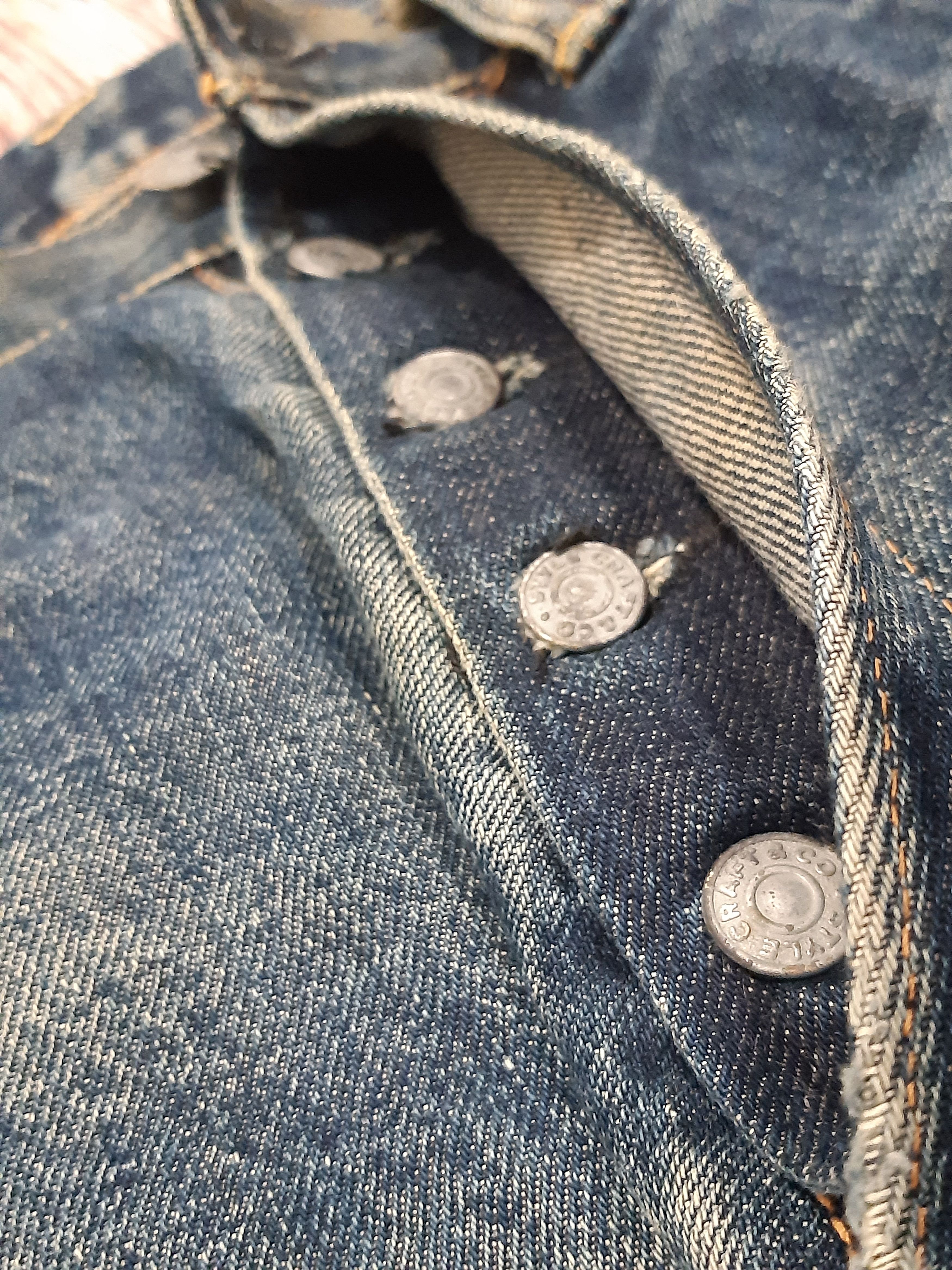 Evisu EVISU DAICOCK Jeans Vintage Distressed Size US 31 - 8 Thumbnail