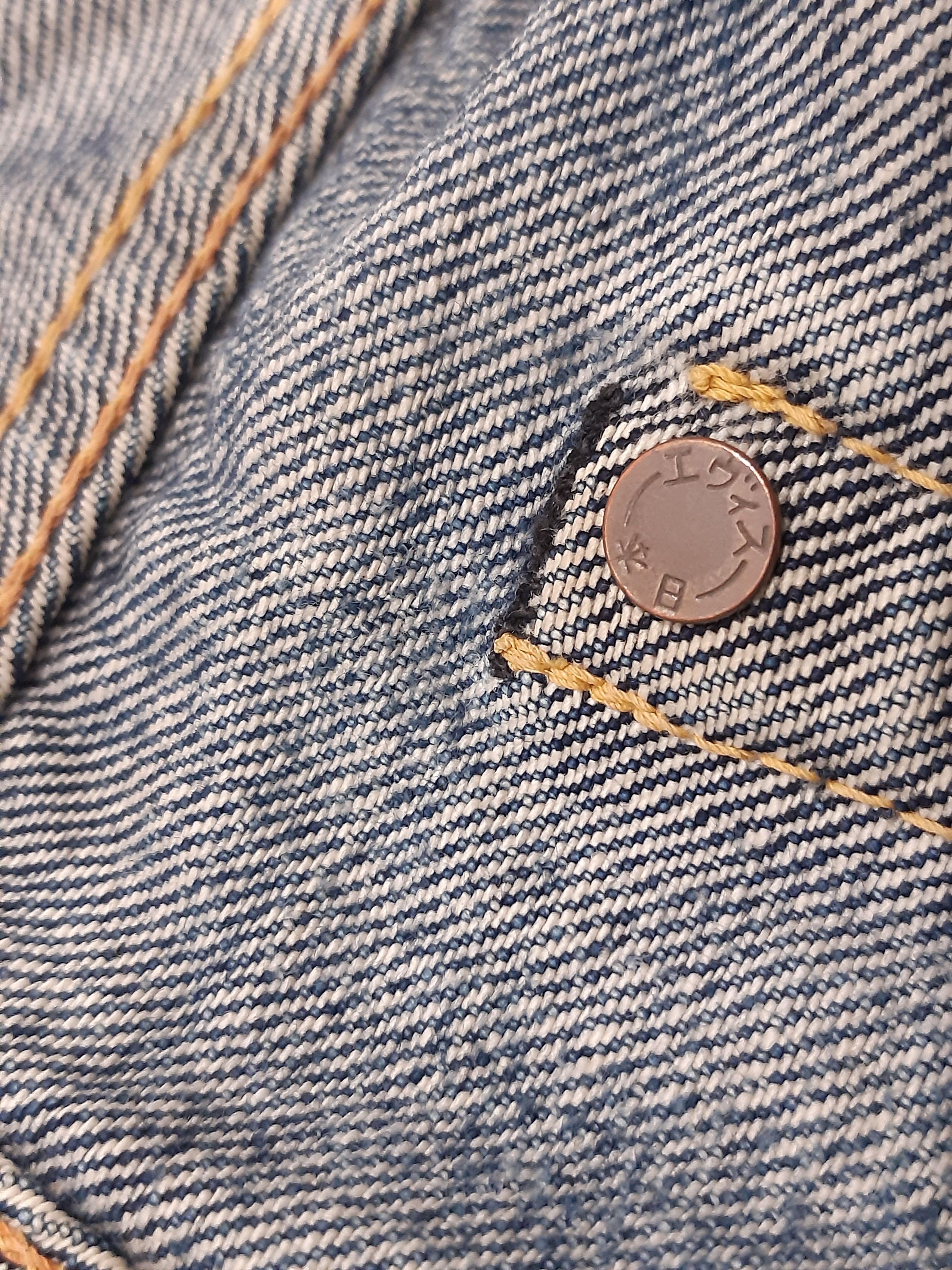 Evisu EVISU DAICOCK Jeans Vintage Distressed Size US 31 - 12 Thumbnail