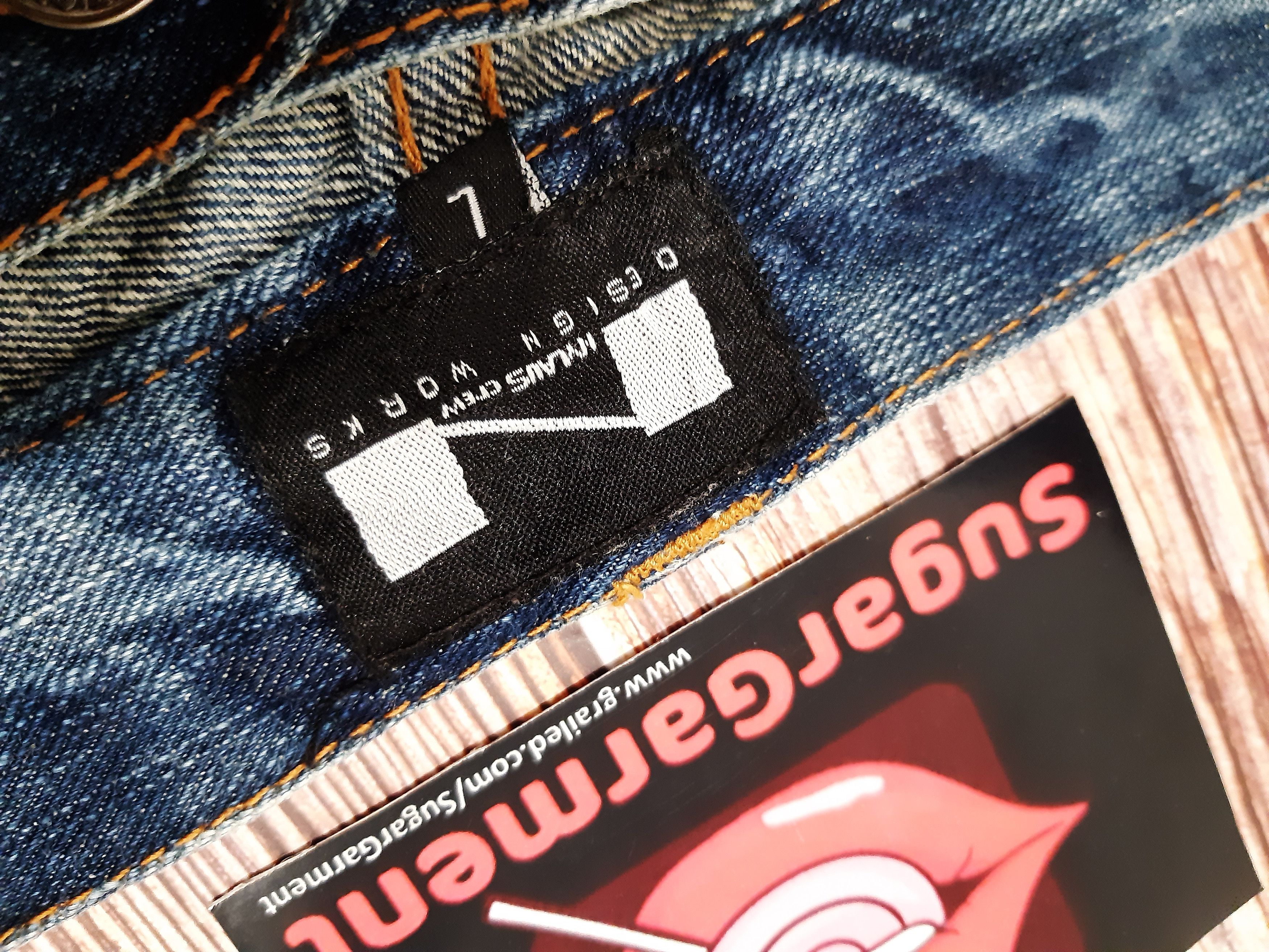 Japanese Brand Flare Bell Bottom Jeans Nylaus Japan Vintage Size US 32 / EU 48 - 7 Thumbnail