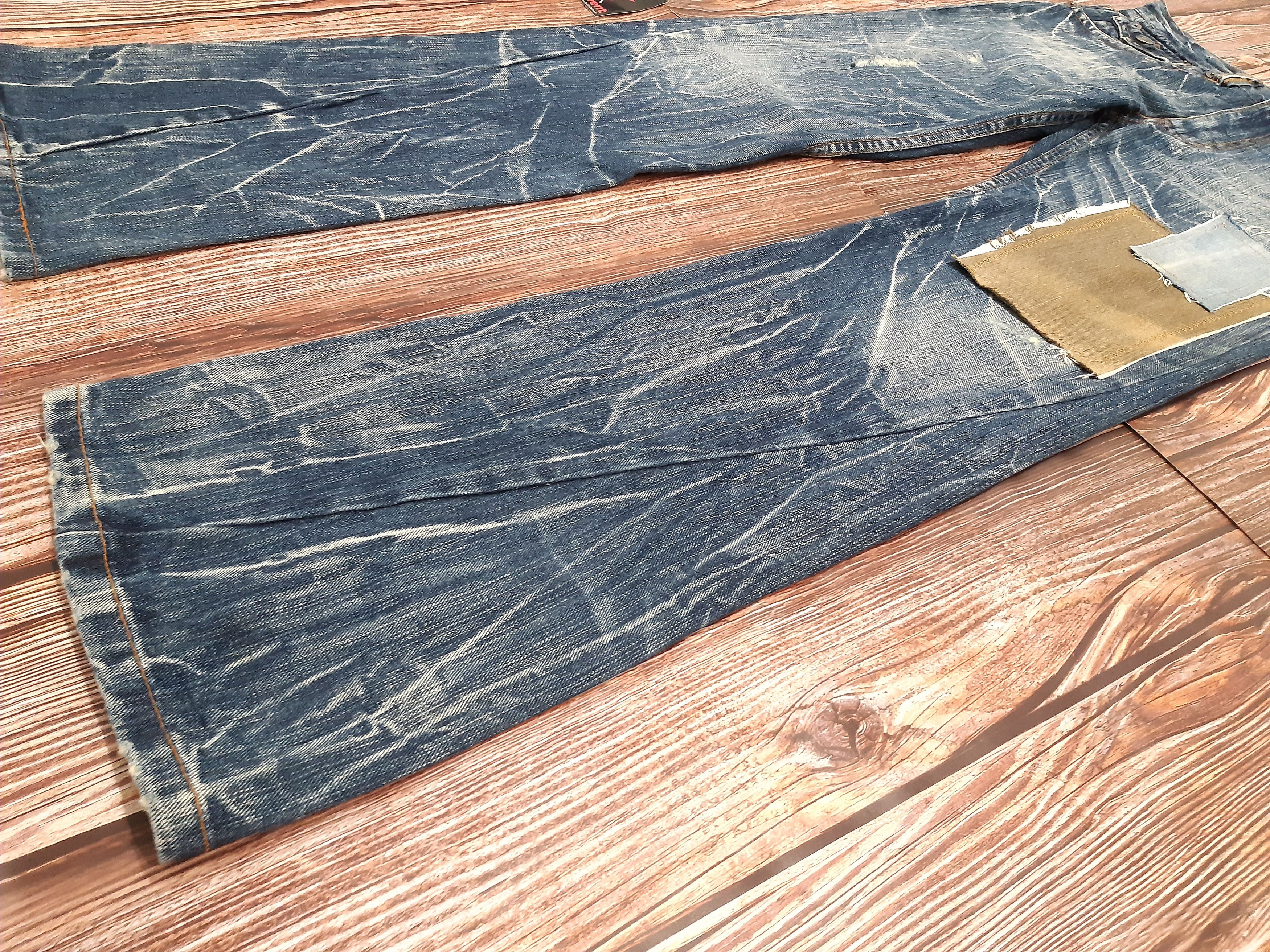 Japanese Brand Flare Bell Bottom Jeans Nylaus Japan Vintage Size US 32 / EU 48 - 2 Thumbnail