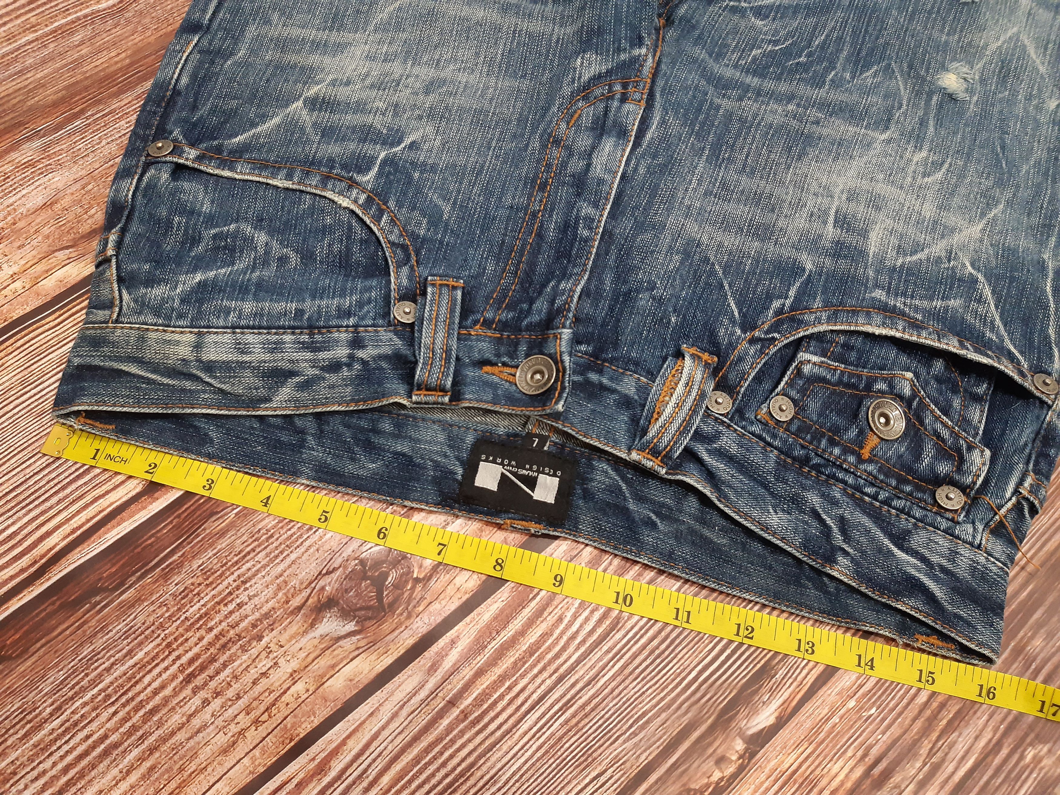 Japanese Brand Flare Bell Bottom Jeans Nylaus Japan Vintage Size US 32 / EU 48 - 11 Thumbnail