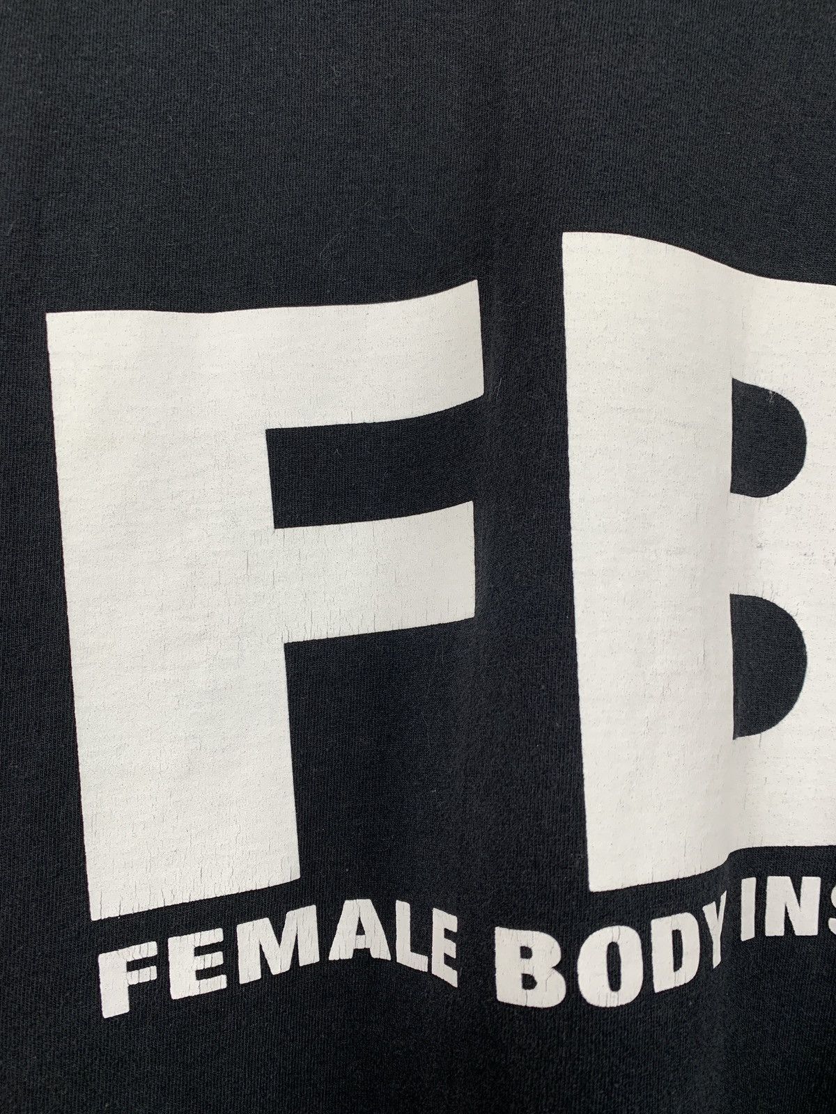 Vintage 1993 Vintage FBI Female Body Inspector Humor T-Shirt Size US M / EU 48-50 / 2 - 9 Thumbnail