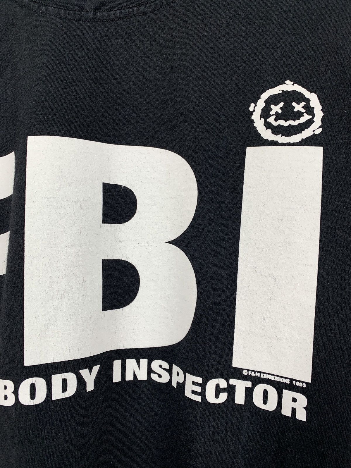 Vintage 1993 Vintage FBI Female Body Inspector Humor T-Shirt Size US M / EU 48-50 / 2 - 7 Thumbnail