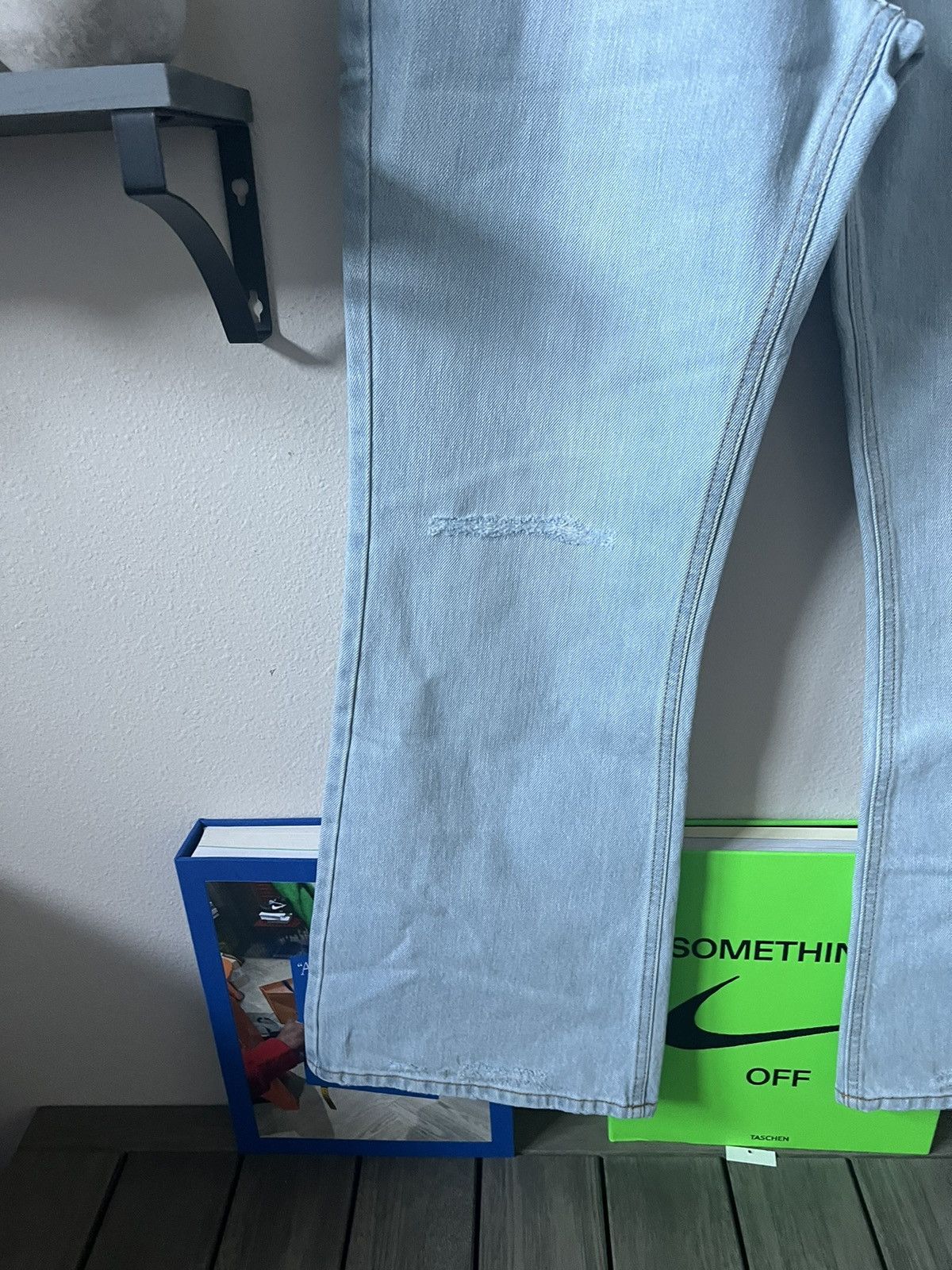 ERL ERL Flare Distressed Jeans Size US 34 / EU 50 - 4 Thumbnail