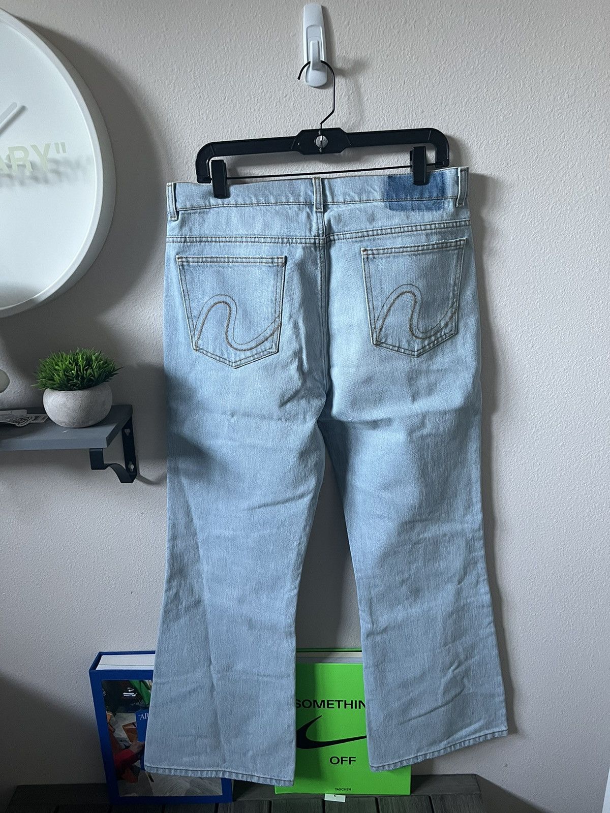 ERL ERL Flare Distressed Jeans Size US 34 / EU 50 - 6 Thumbnail
