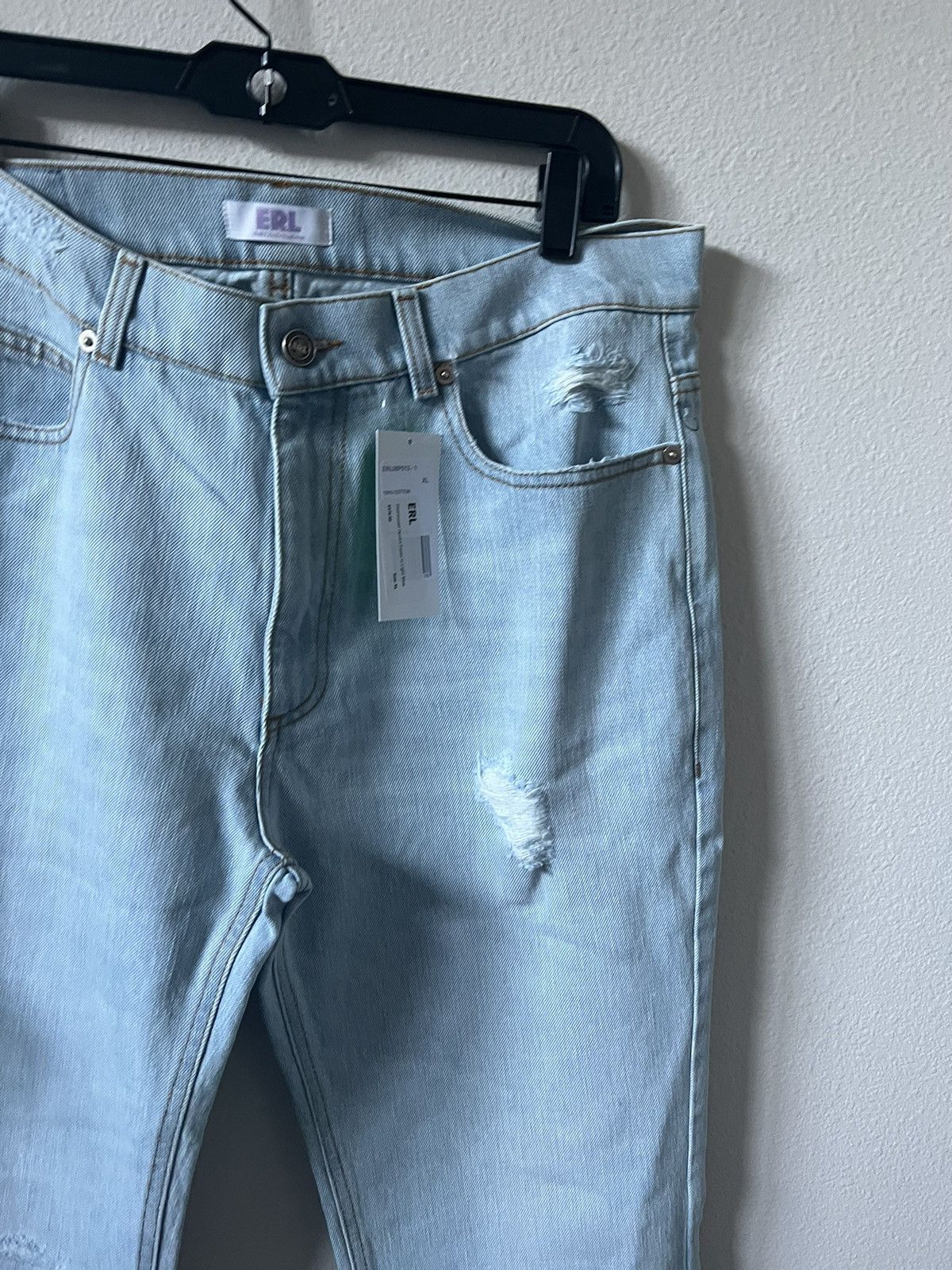 ERL ERL Flare Distressed Jeans Size US 34 / EU 50 - 3 Thumbnail