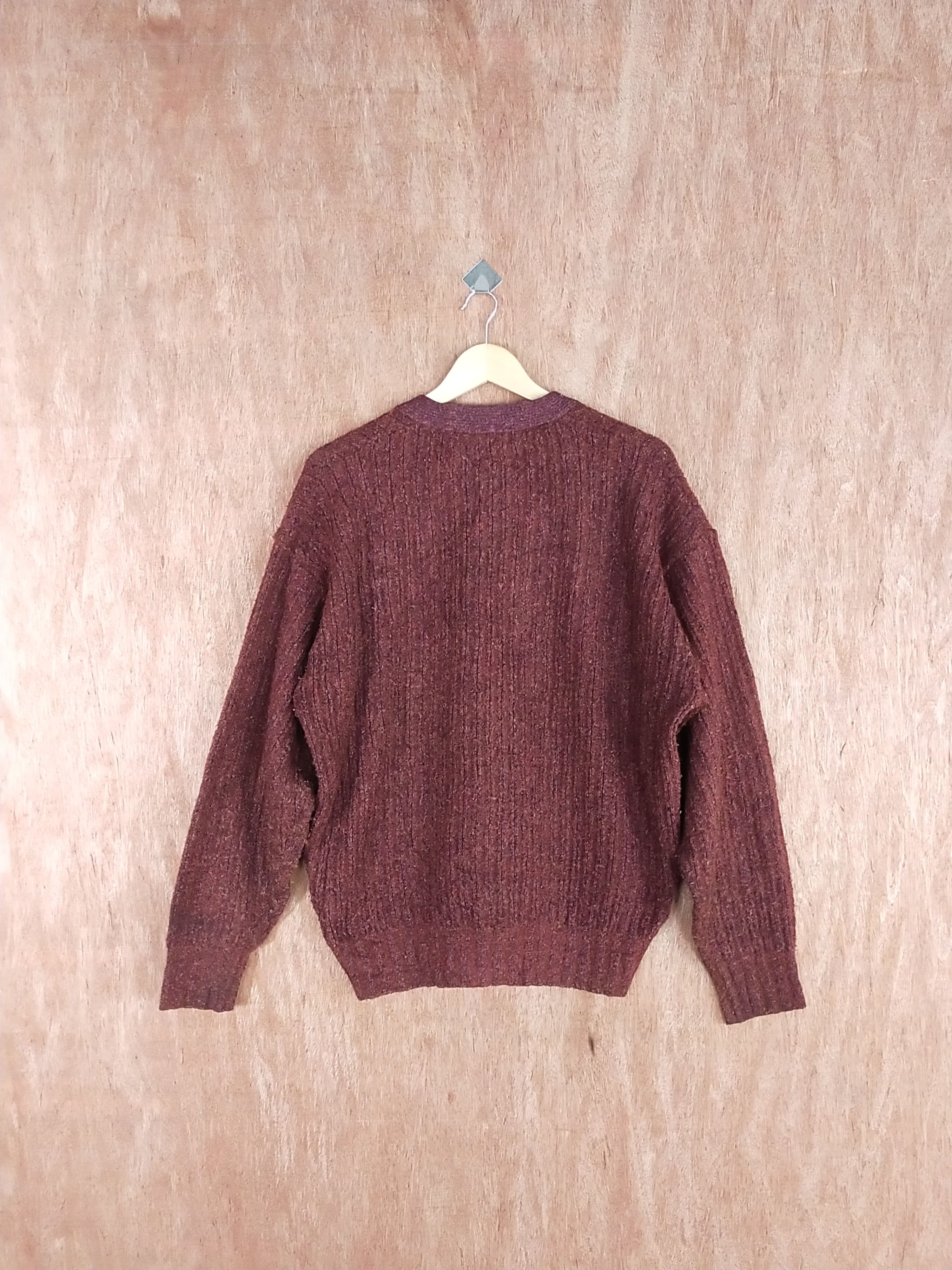 Austin Reed DL Austin Reed brown vintage cardigan Knitwear #S096 Size US L / EU 52-54 / 3 - 7 Thumbnail