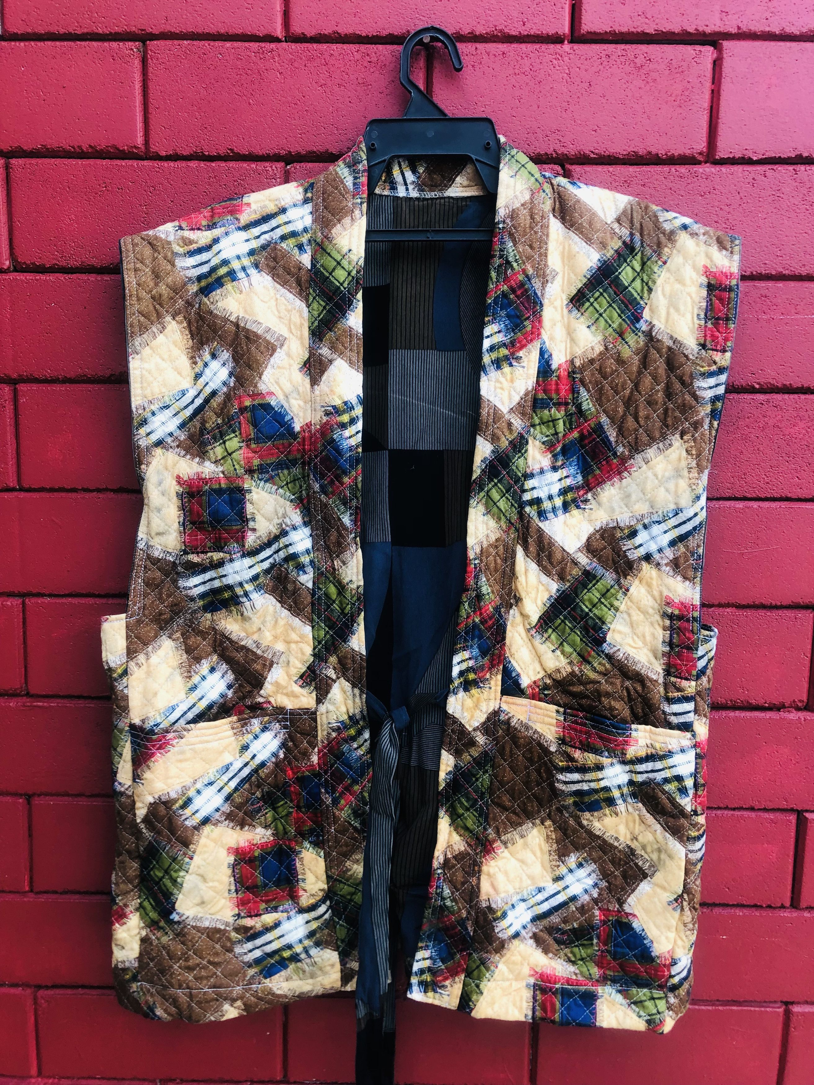 Japanese Brand Vintage Japanese Designer Fashion Style Vest Jacket Size US L / EU 52-54 / 3 - 1 Thumbnail