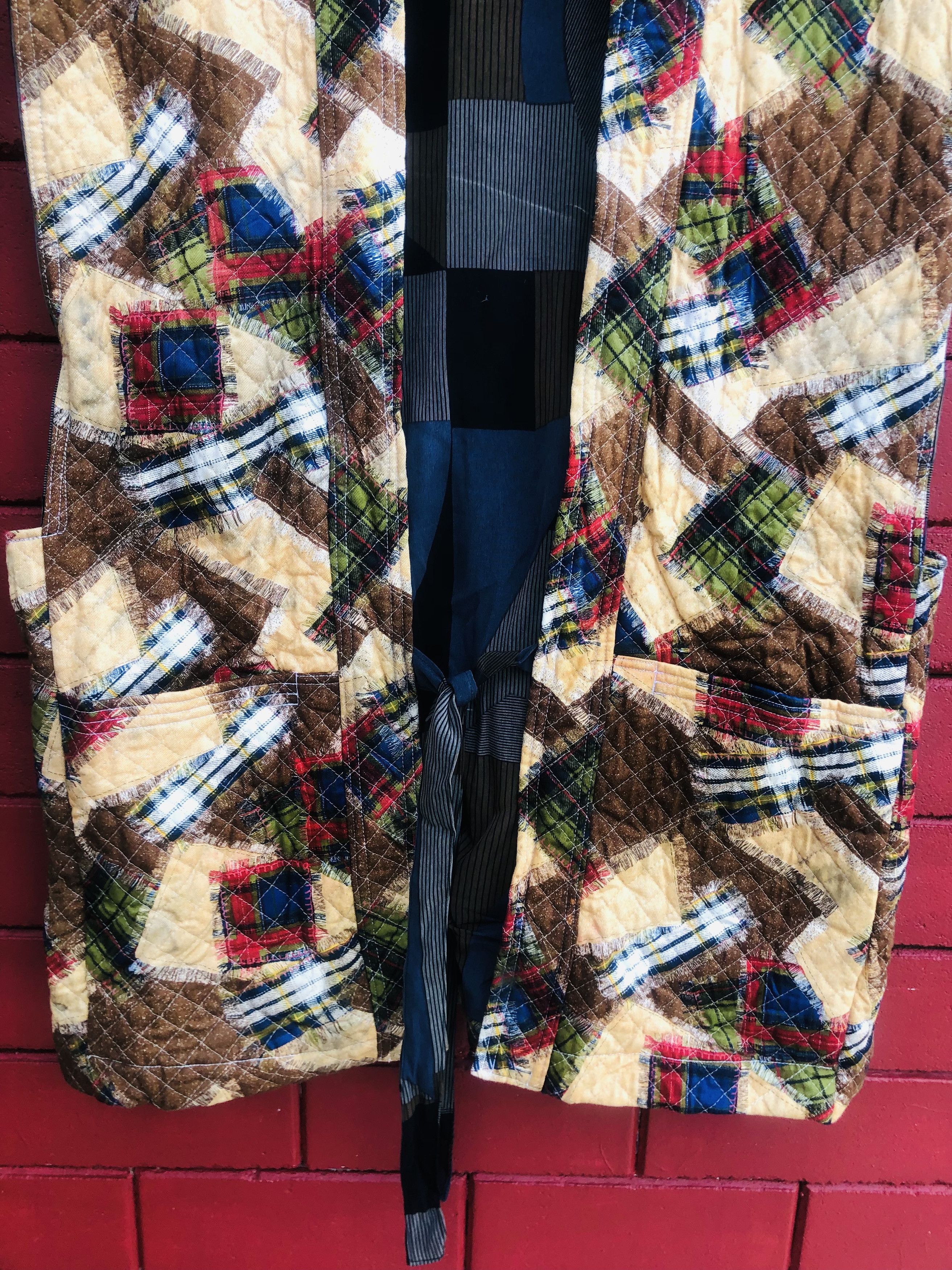 Japanese Brand Vintage Japanese Designer Fashion Style Vest Jacket Size US L / EU 52-54 / 3 - 4 Thumbnail