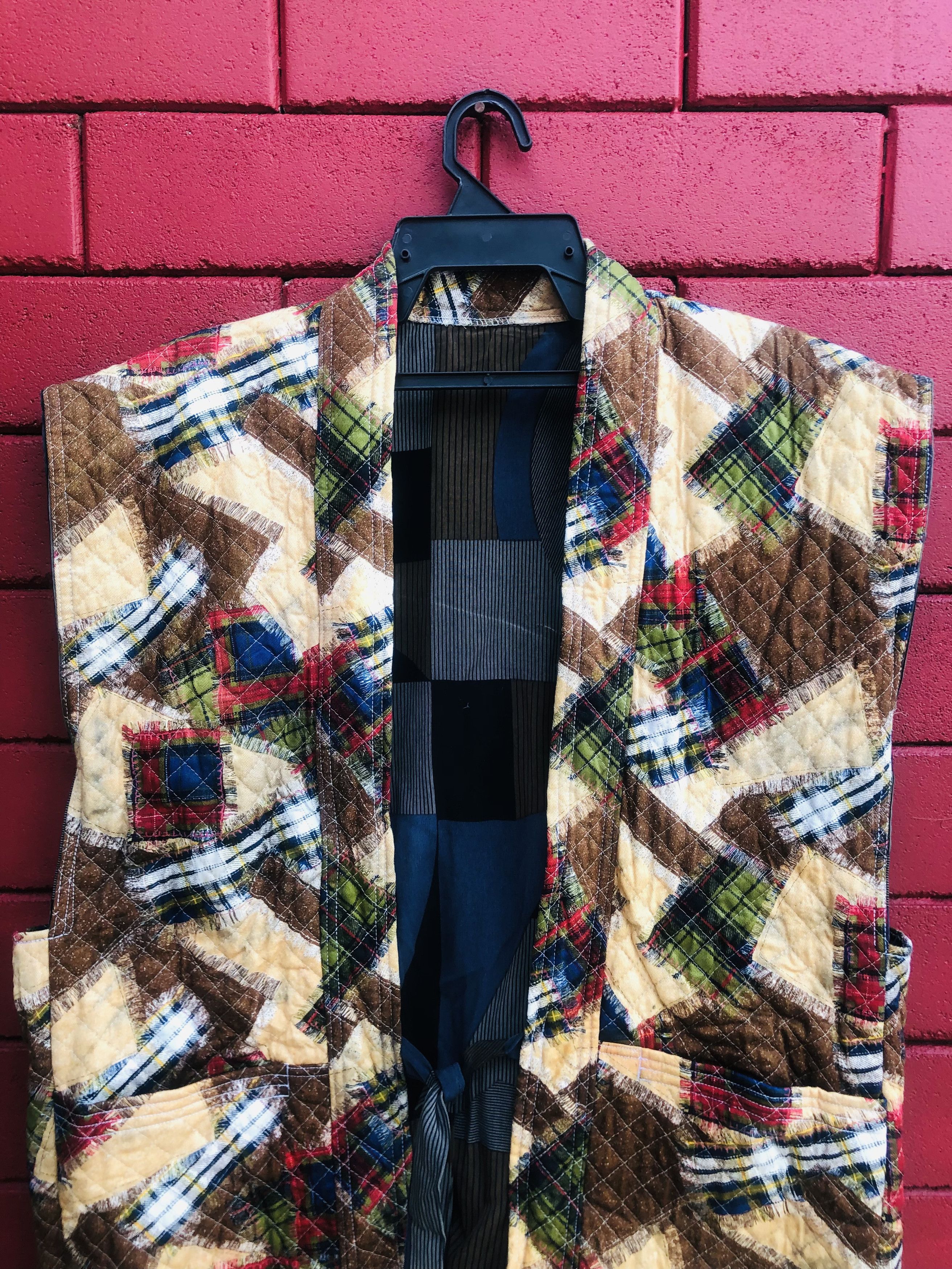 Japanese Brand Vintage Japanese Designer Fashion Style Vest Jacket Size US L / EU 52-54 / 3 - 3 Thumbnail