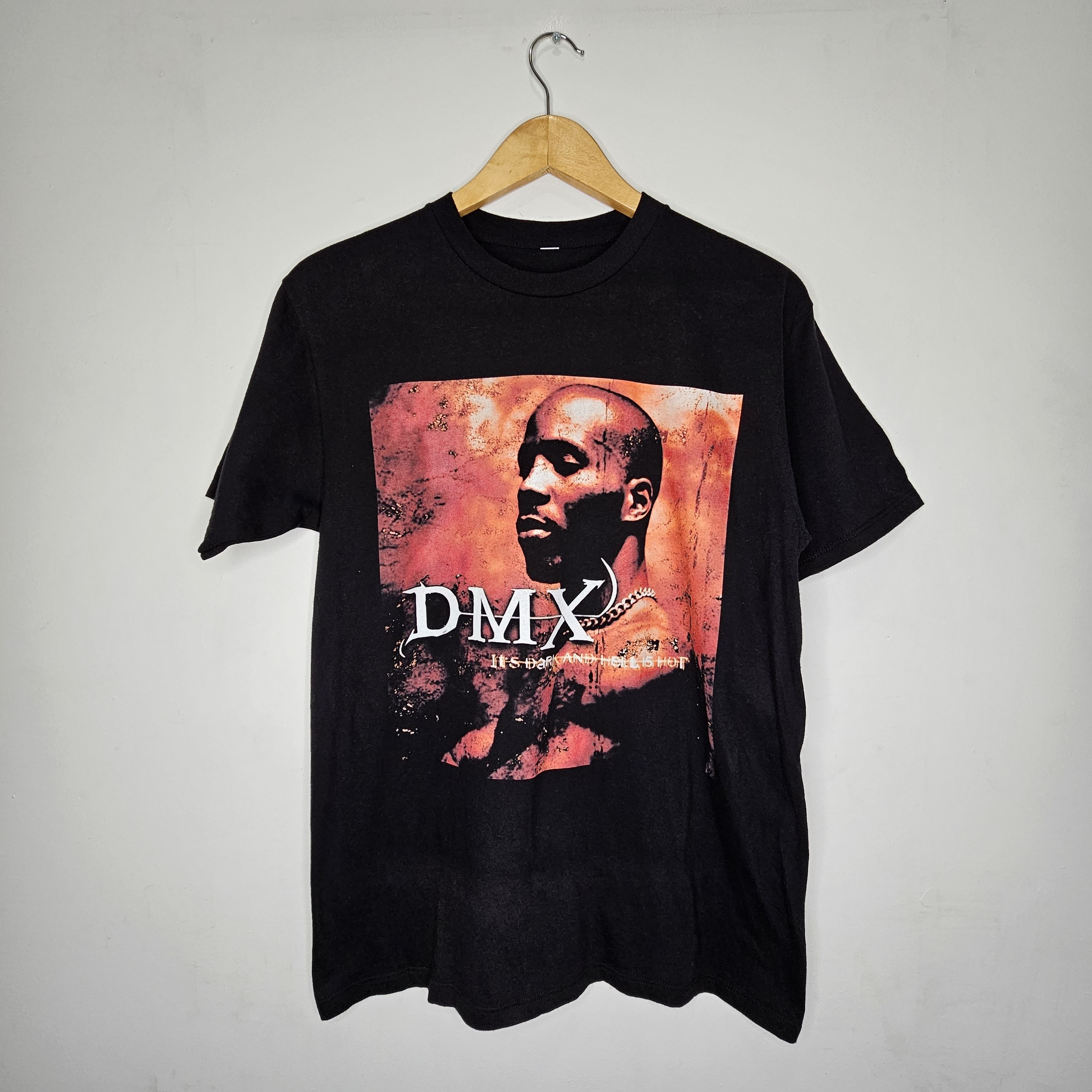 Vintage DMX 'It's dark and hell is hot' vintage mid Y2K rap tee | Grailed