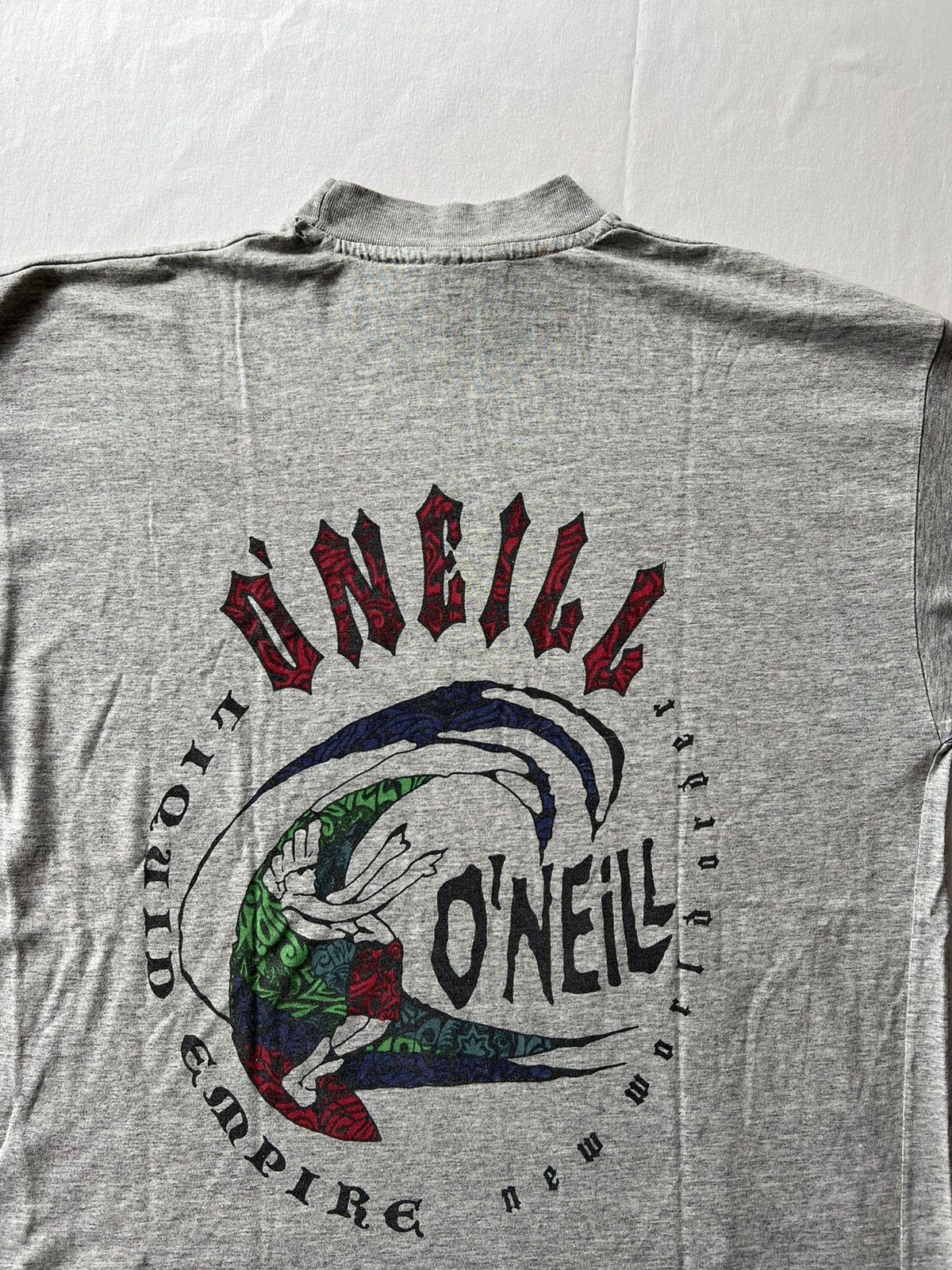 O'Neill Vintage 90s Oneill O'Neill Streetwear Gray Tee (Surf Style) Size US XL / EU 56 / 4 - 8 Thumbnail