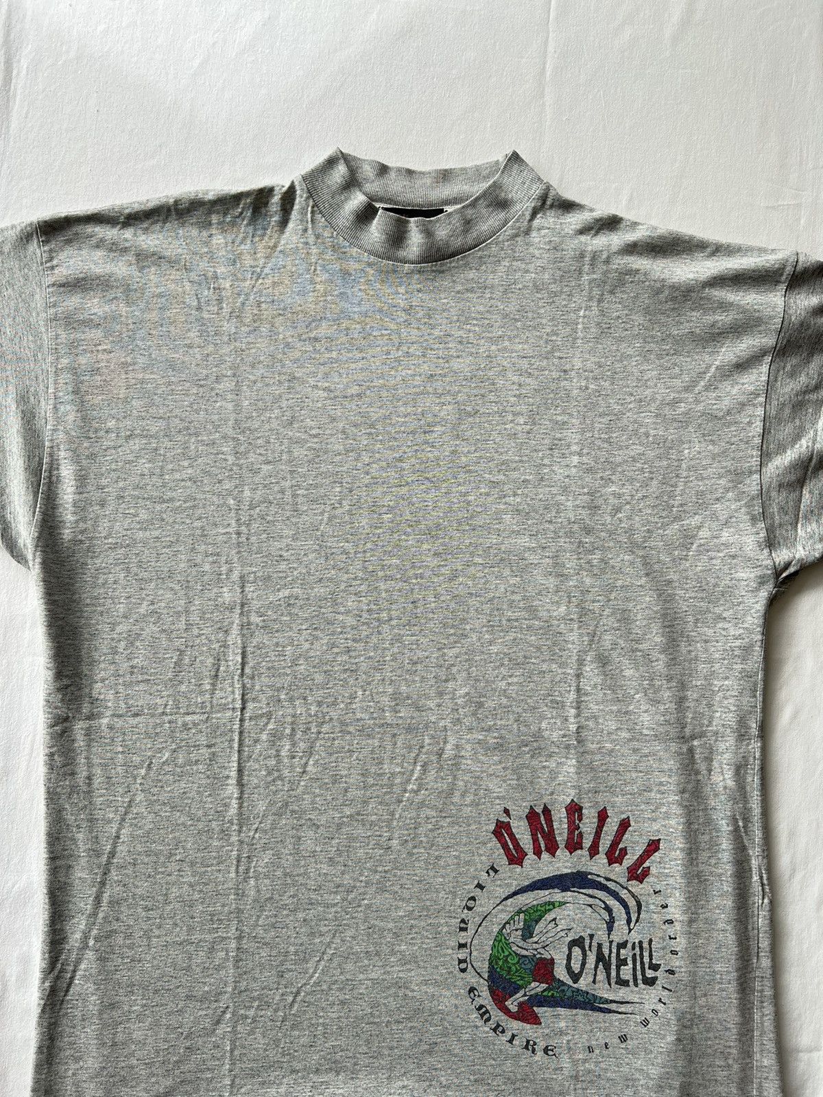 O'Neill Vintage 90s Oneill O'Neill Streetwear Gray Tee (Surf Style) Size US XL / EU 56 / 4 - 3 Thumbnail