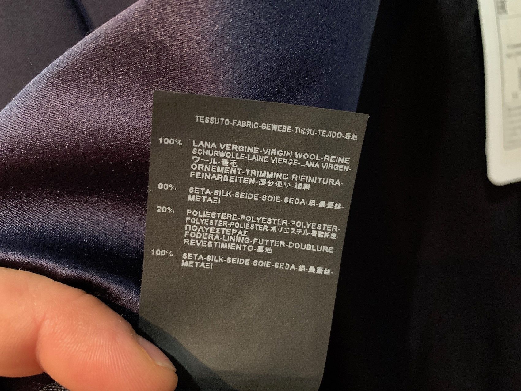Hedi Slimane × Saint Laurent Paris FW'15 Blazer Silk Lapel Size 40R - 7 Thumbnail