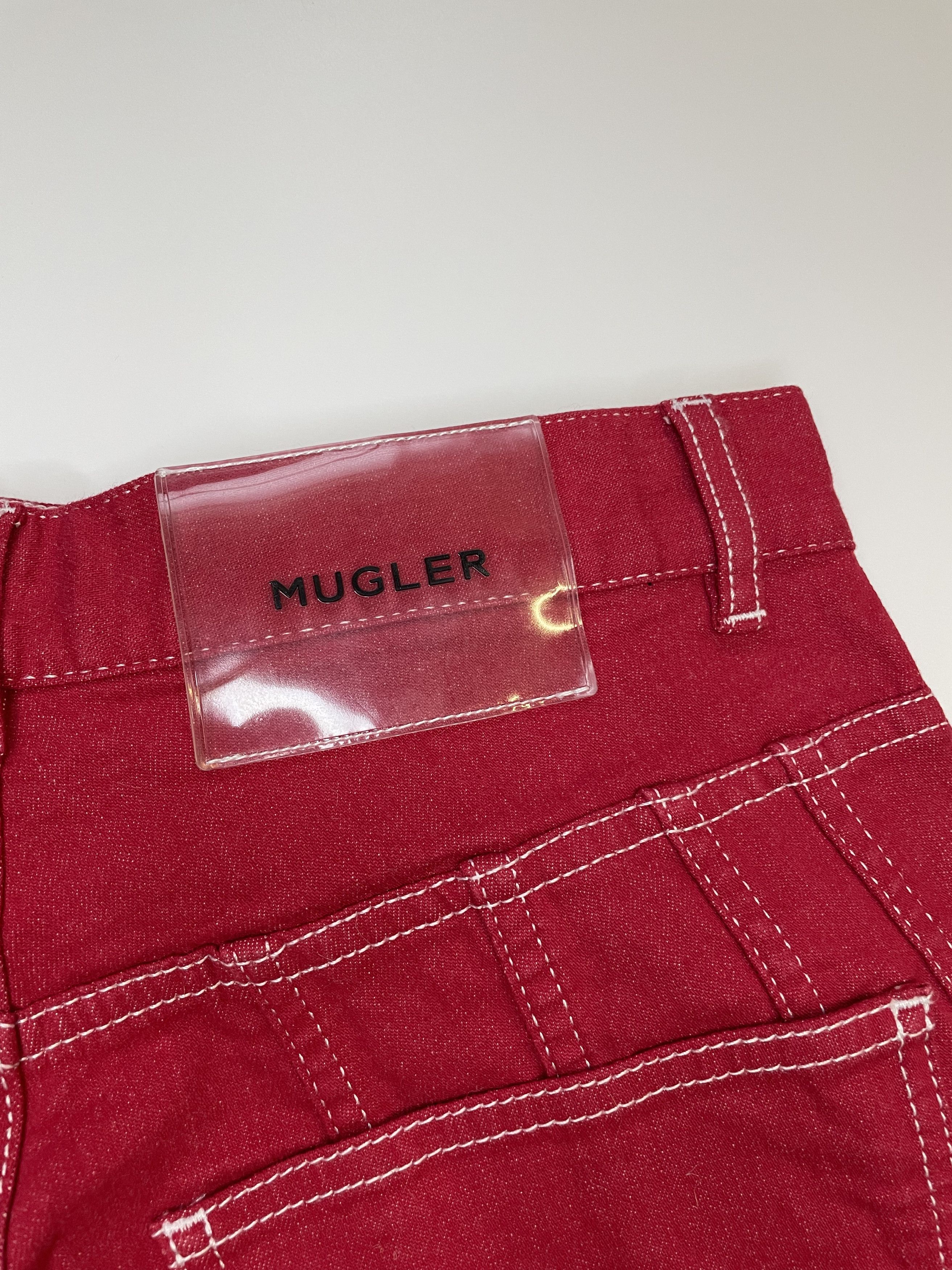 Mugler × Thierry Mugler Mugler Resort 2019 High Waisted Spiral jeans Size 38 FR Size 27" / US 4 / IT 40 - 14 Thumbnail