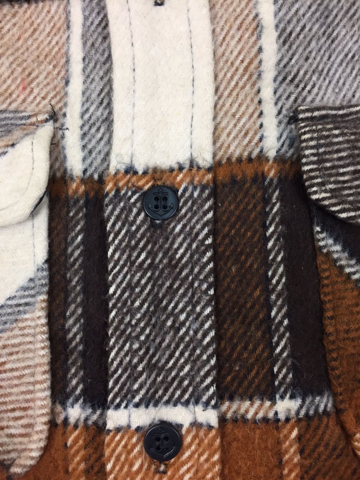 JCPenney × Vintage Jc Penny Towncraft Checked Plaid Tartan Wool Jacket Size US L / EU 52-54 / 3 - 6 Thumbnail