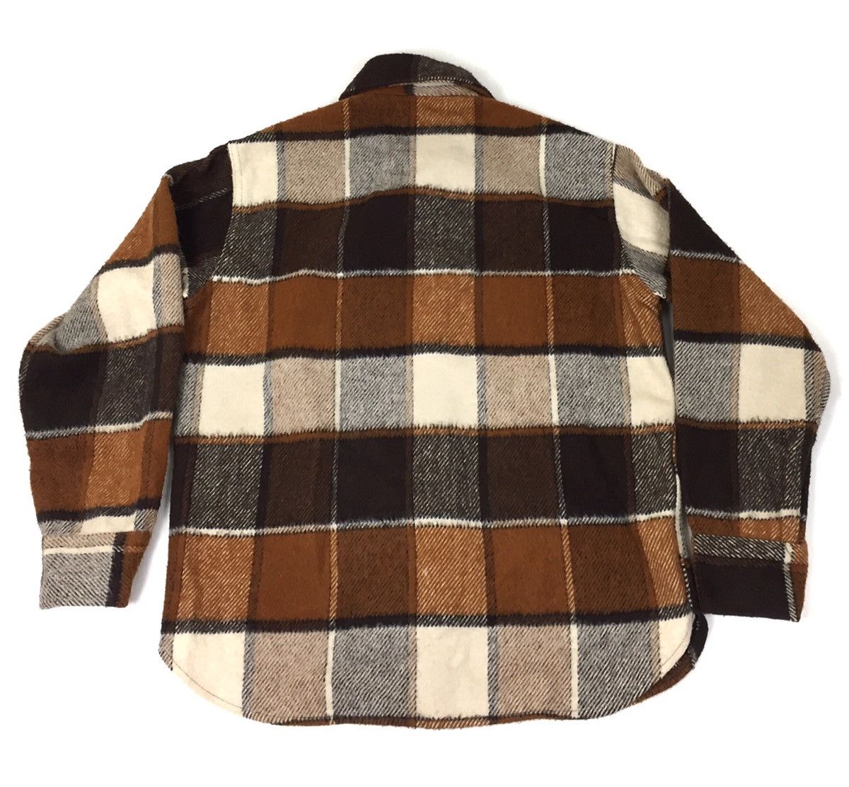JCPenney × Vintage Jc Penny Towncraft Checked Plaid Tartan Wool Jacket Size US L / EU 52-54 / 3 - 2 Thumbnail