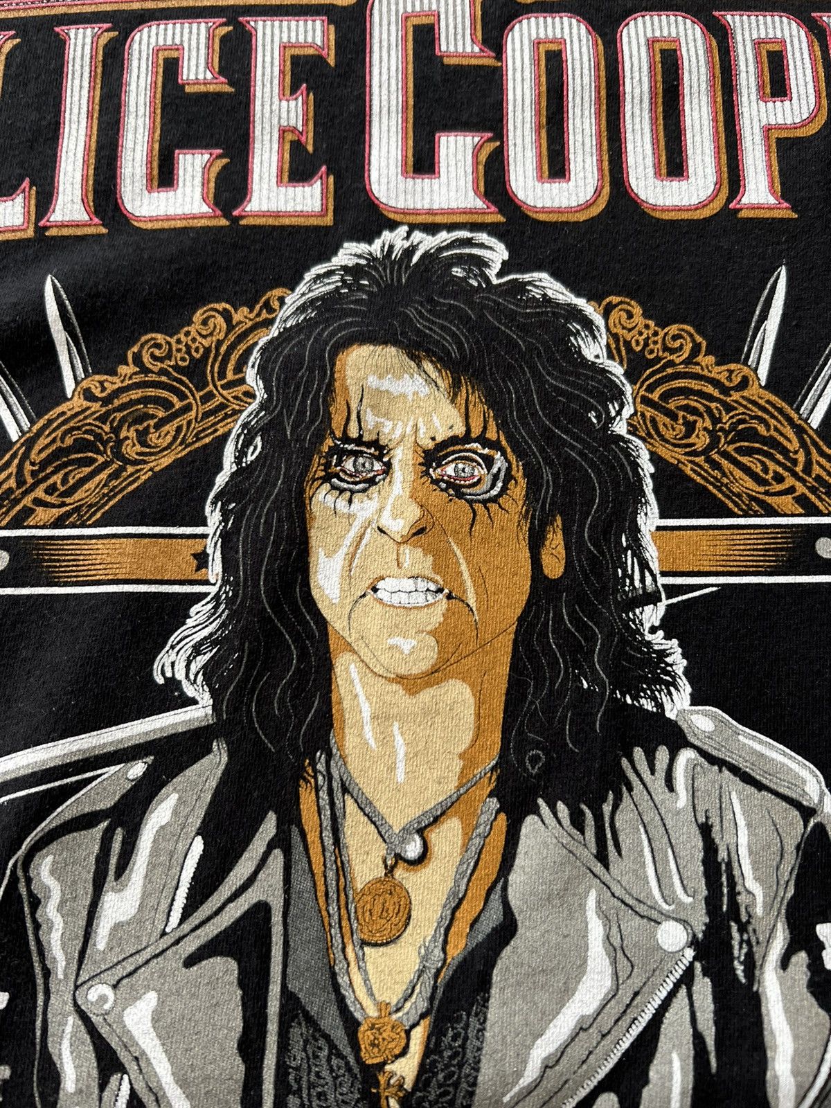 Band Tees Vintage 2019 Alice Cooper Tour Black Tee Size US M / EU 48-50 / 2 - 4 Thumbnail