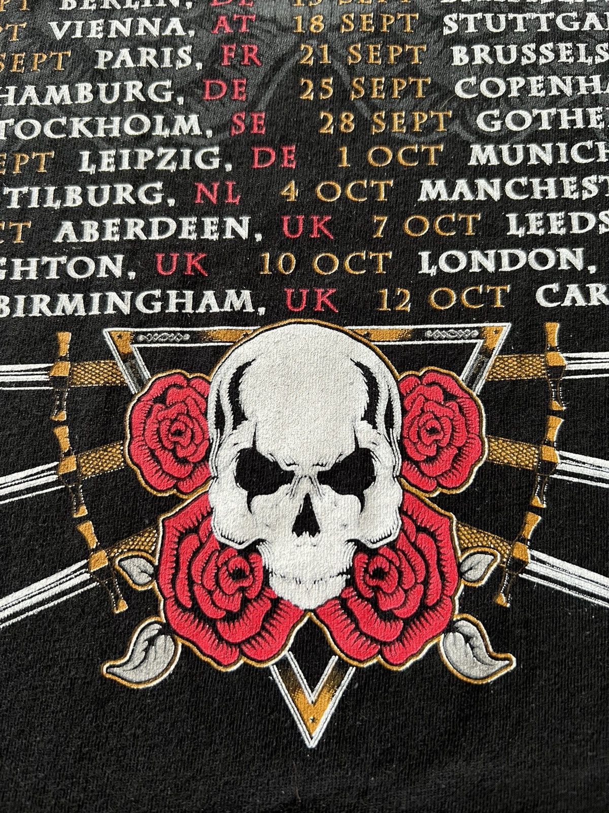 Band Tees Vintage 2019 Alice Cooper Tour Black Tee Size US M / EU 48-50 / 2 - 9 Thumbnail