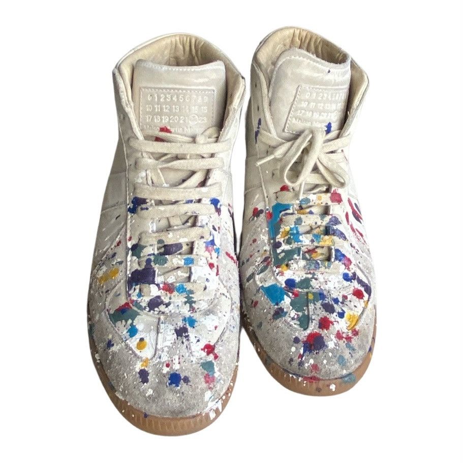 Maison Margiela Margiela Color Splash Replica Hi-Top GAT | Grailed