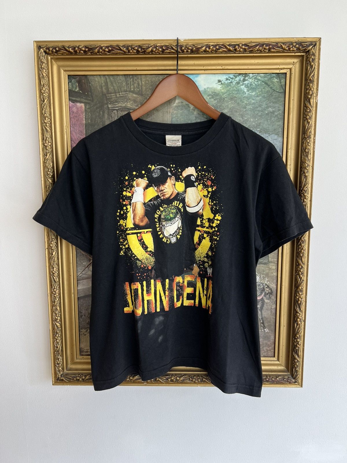 Band Tees Vintage 2000s John Cena WWE Black Tee Size US M / EU 48-50 / 2 - 1 Thumbnail