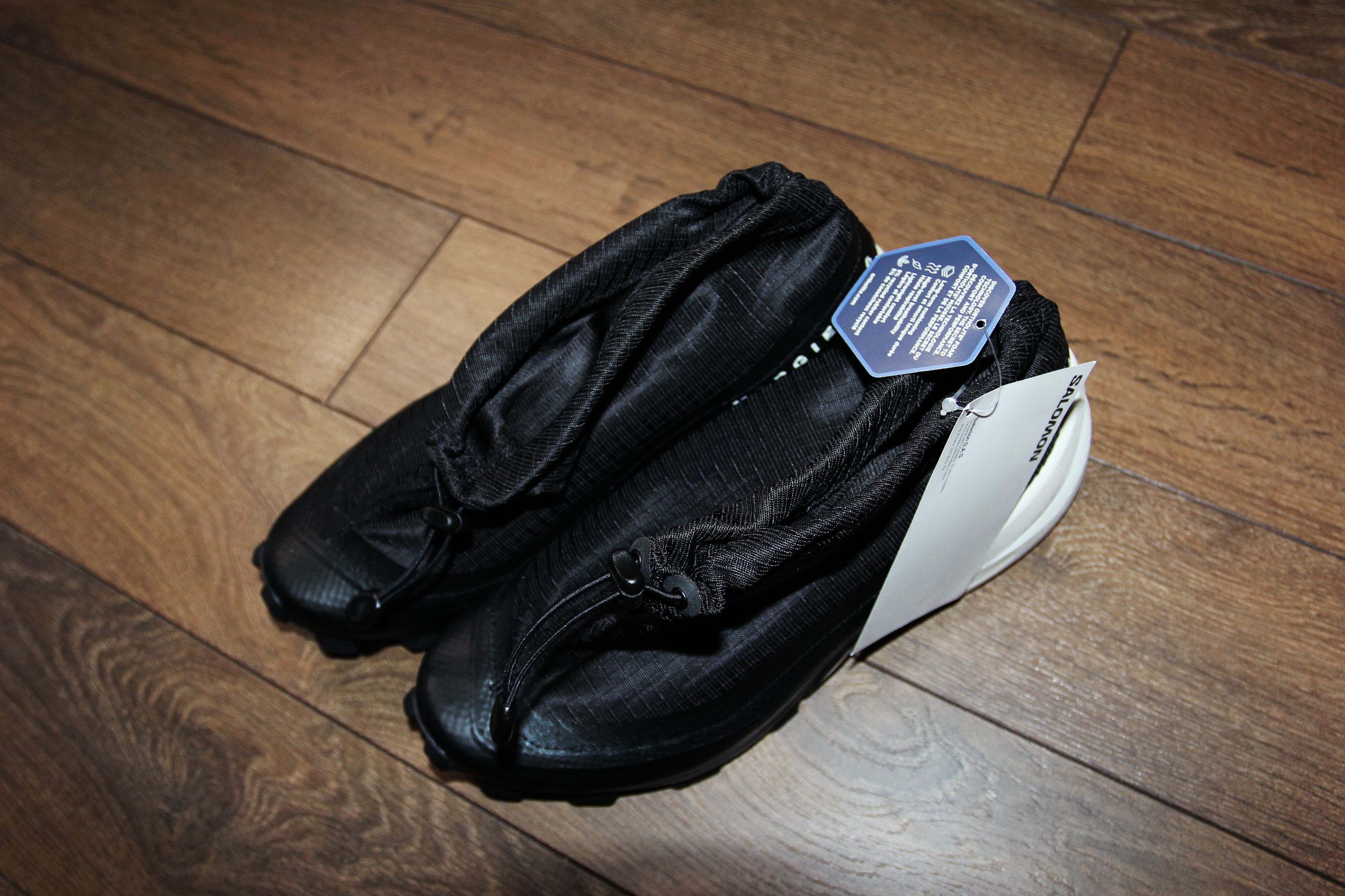 Maison Margiela × Salomon BNWT SS23 MAISON MARGIELA x SALOMON CROSS LOW BLK 38 Size US 5.5 / EU 38 - 2 Thumbnail