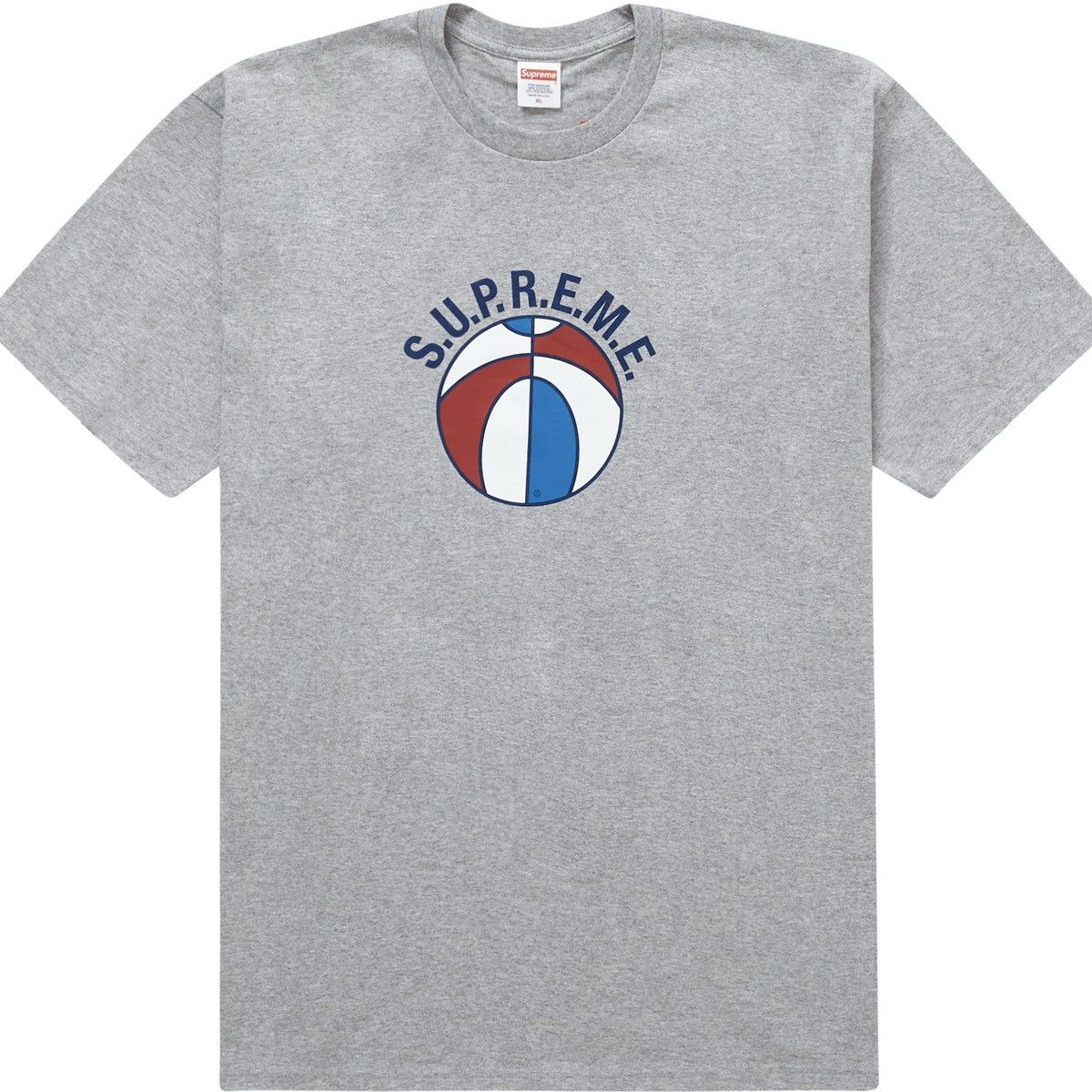 image of Supreme League Tee in Grey, Men's (Size XL)