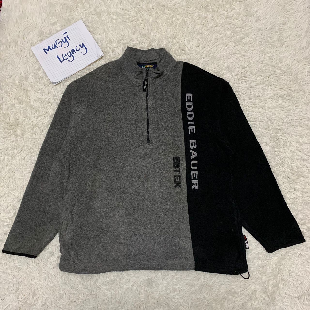 Eddie Bauer Eddie Bauer Ebtex Sweater made in USA x Polartec Size US L / EU 52-54 / 3 - 1 Thumbnail