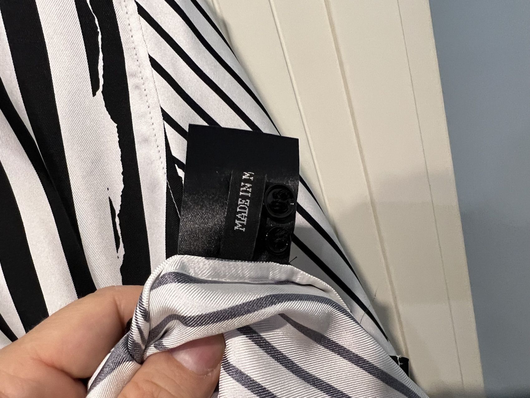 Haider Ackermann SS'18 Shirt Silk Brucite Size US S / EU 44-46 / 1 - 6 Thumbnail