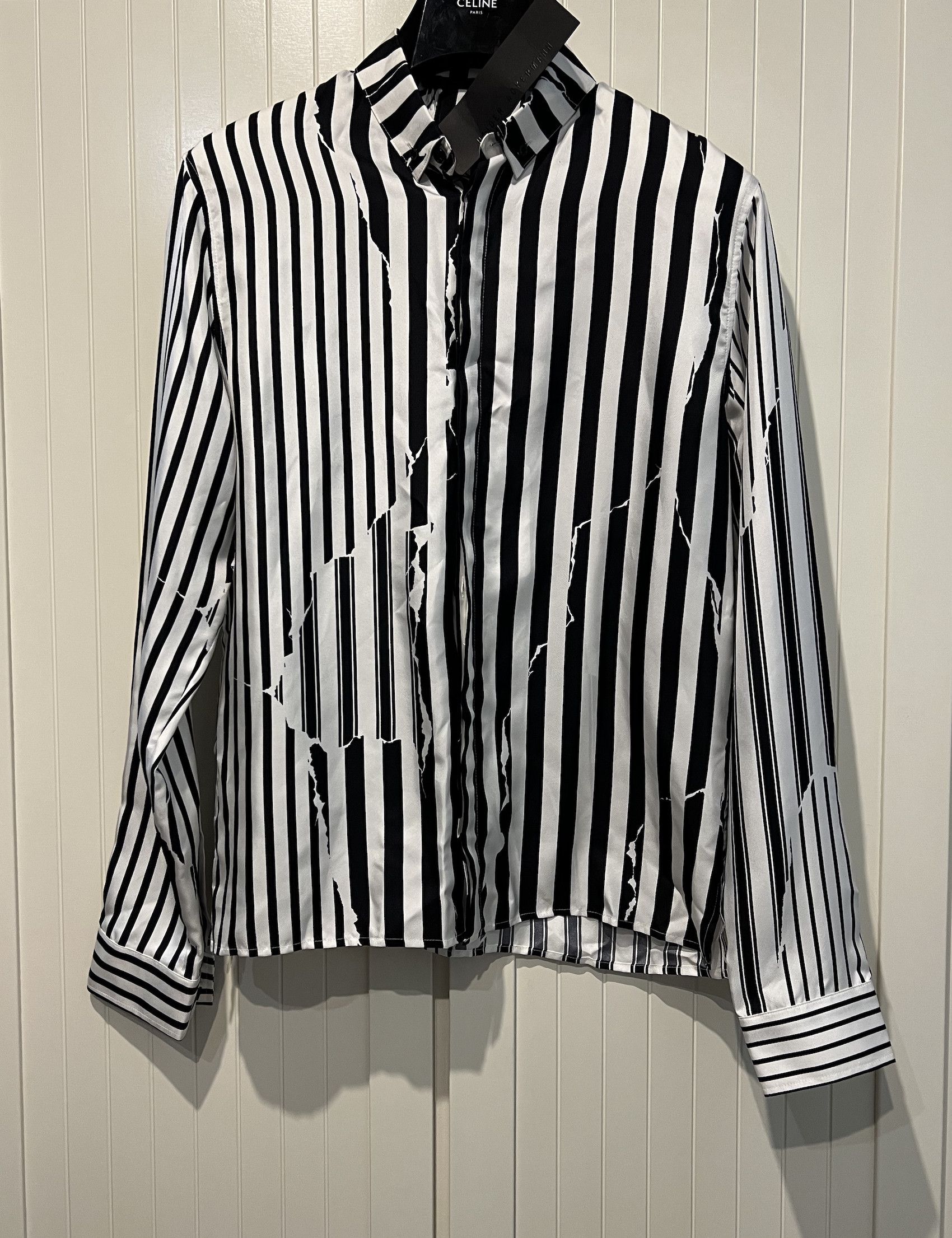 Haider Ackermann SS'18 Shirt Silk Brucite Size US S / EU 44-46 / 1 - 1 Thumbnail