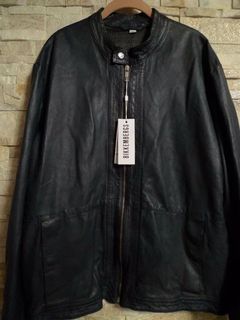 Men's Dirk Bikkembergs Leather Jackets | Grailed