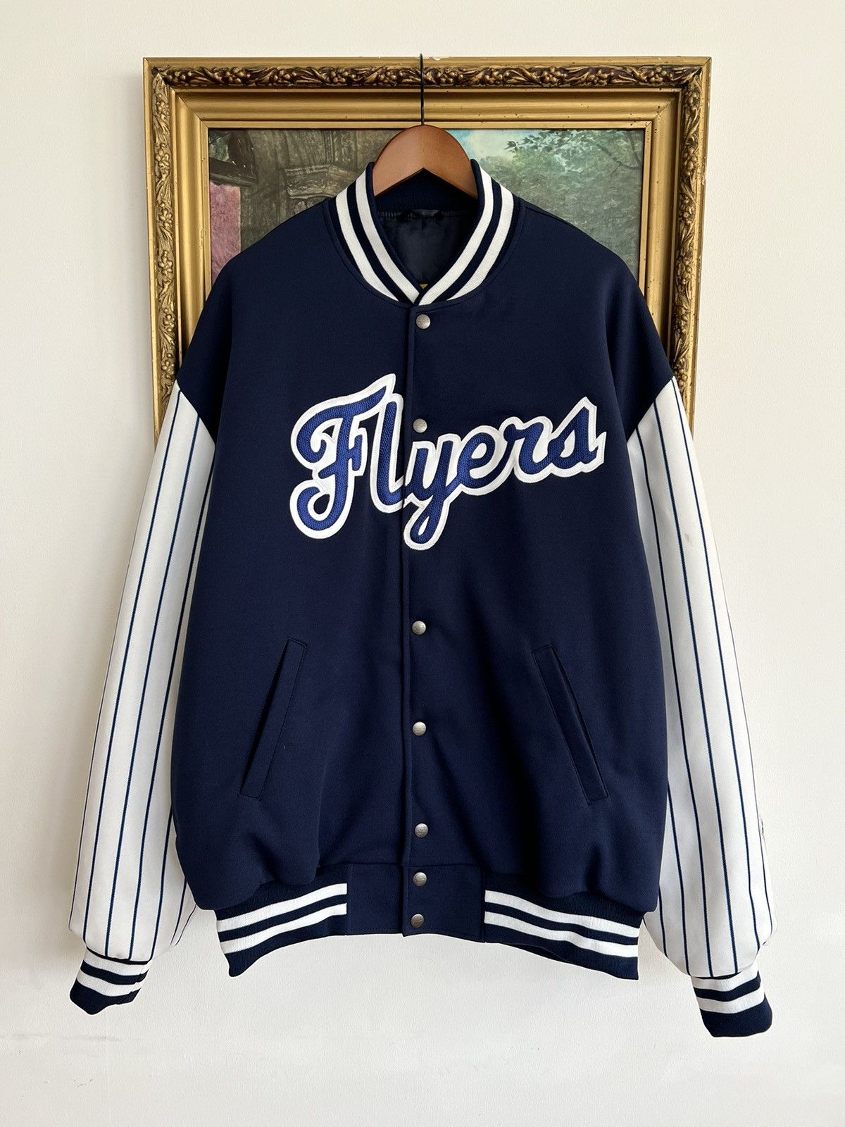 NHL Vintage 90s Philadelphia Flyers NHL Bomber Jacket Size US XXL / EU 58 / 5 - 1 Thumbnail