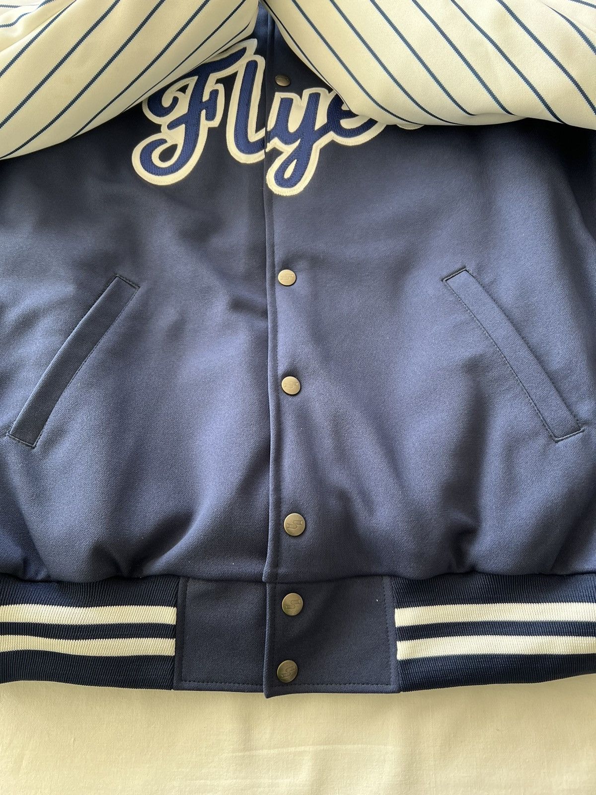 NHL Vintage 90s Philadelphia Flyers NHL Bomber Jacket Size US XXL / EU 58 / 5 - 5 Thumbnail