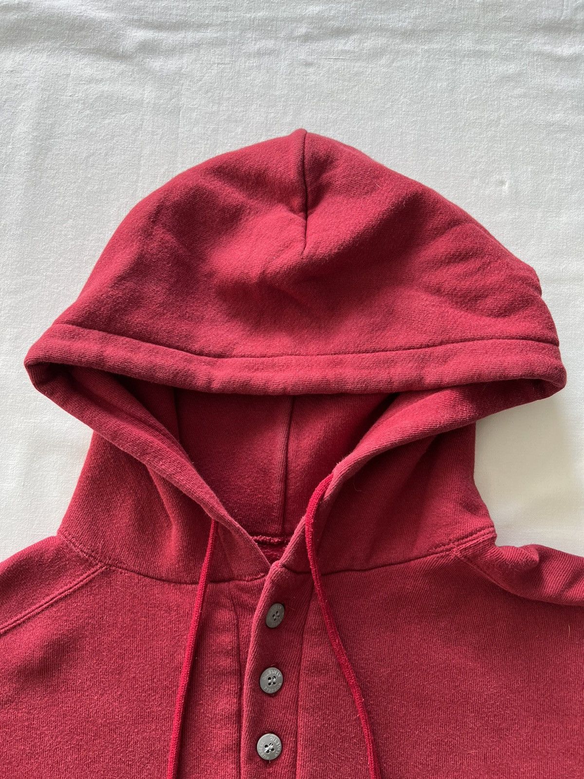 Russell Athletic Vintage 90s Russell Athletic Made in USA Burgandy Hoodie Size US L / EU 52-54 / 3 - 5 Thumbnail