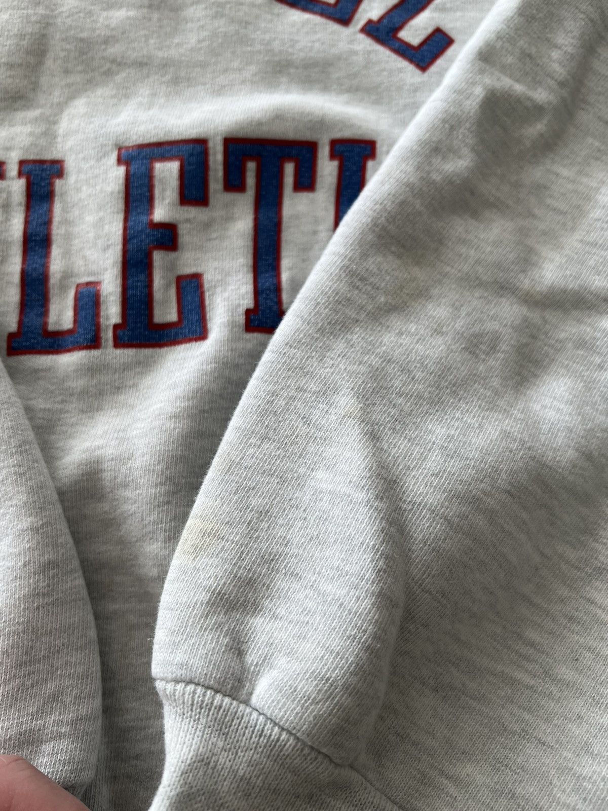 Russell Athletic Vintage 90s Russell Athletic Made in USA Gray Sweatshirts Size US L / EU 52-54 / 3 - 7 Thumbnail