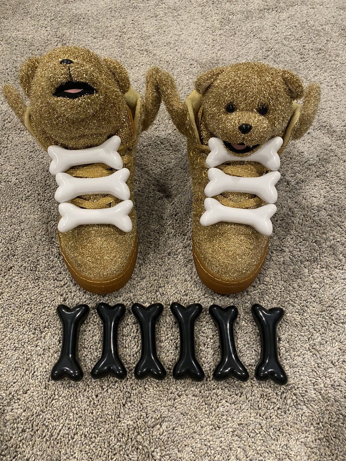 Jeremy Scott 2 sets of Adidas Jeremy Scott Bones Size ONE SIZE - 1 Thumbnail