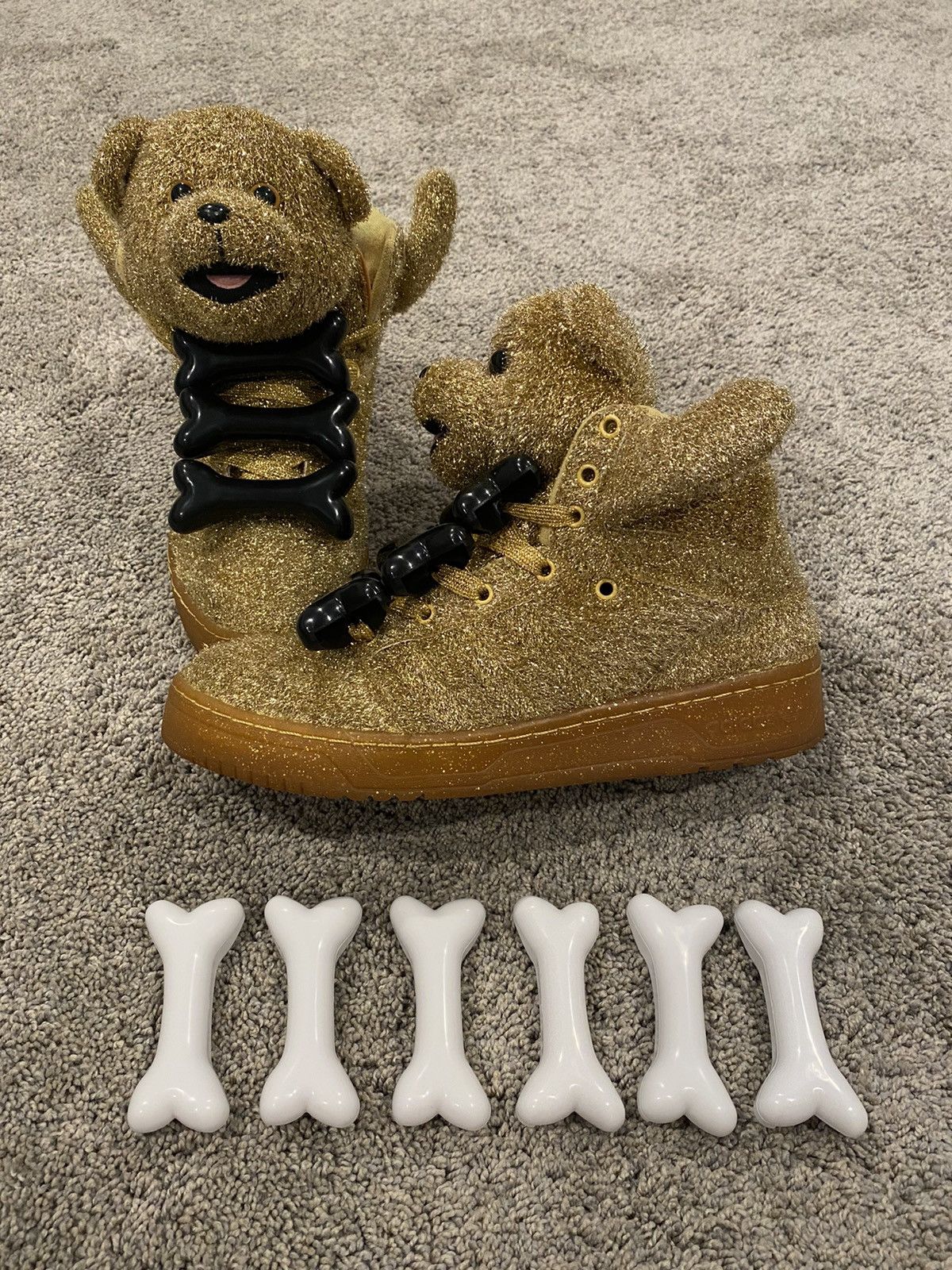 Jeremy Scott 2 sets of Adidas Jeremy Scott Bones Size ONE SIZE - 4 Thumbnail