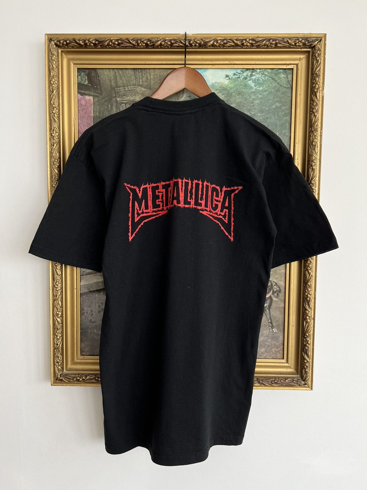 Band Tees Vintage 2004 Metallica St Anger Rock Band Black Tee Size US L / EU 52-54 / 3 - 2 Thumbnail