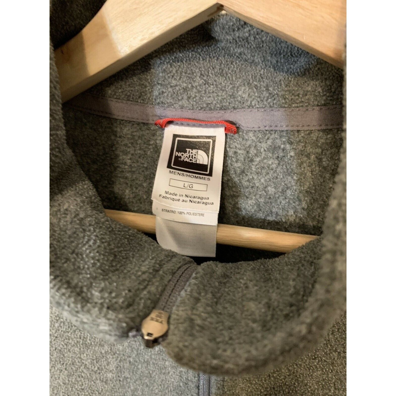 The North Face The North Face Men’s Sz L TKA 100 Fleece Jacket Gray 1/4 Qua Size US L / EU 52-54 / 3 - 2 Thumbnail