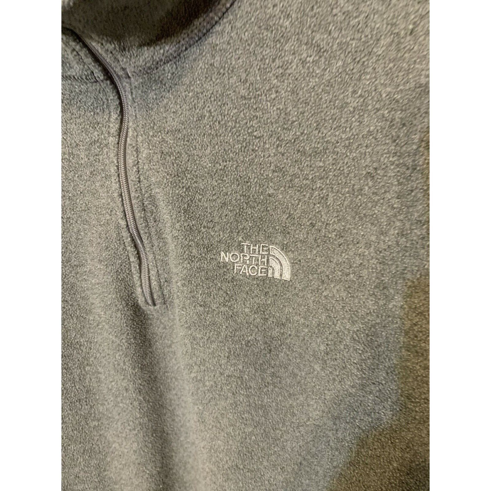 The North Face The North Face Men’s Sz L TKA 100 Fleece Jacket Gray 1/4 Qua Size US L / EU 52-54 / 3 - 6 Thumbnail