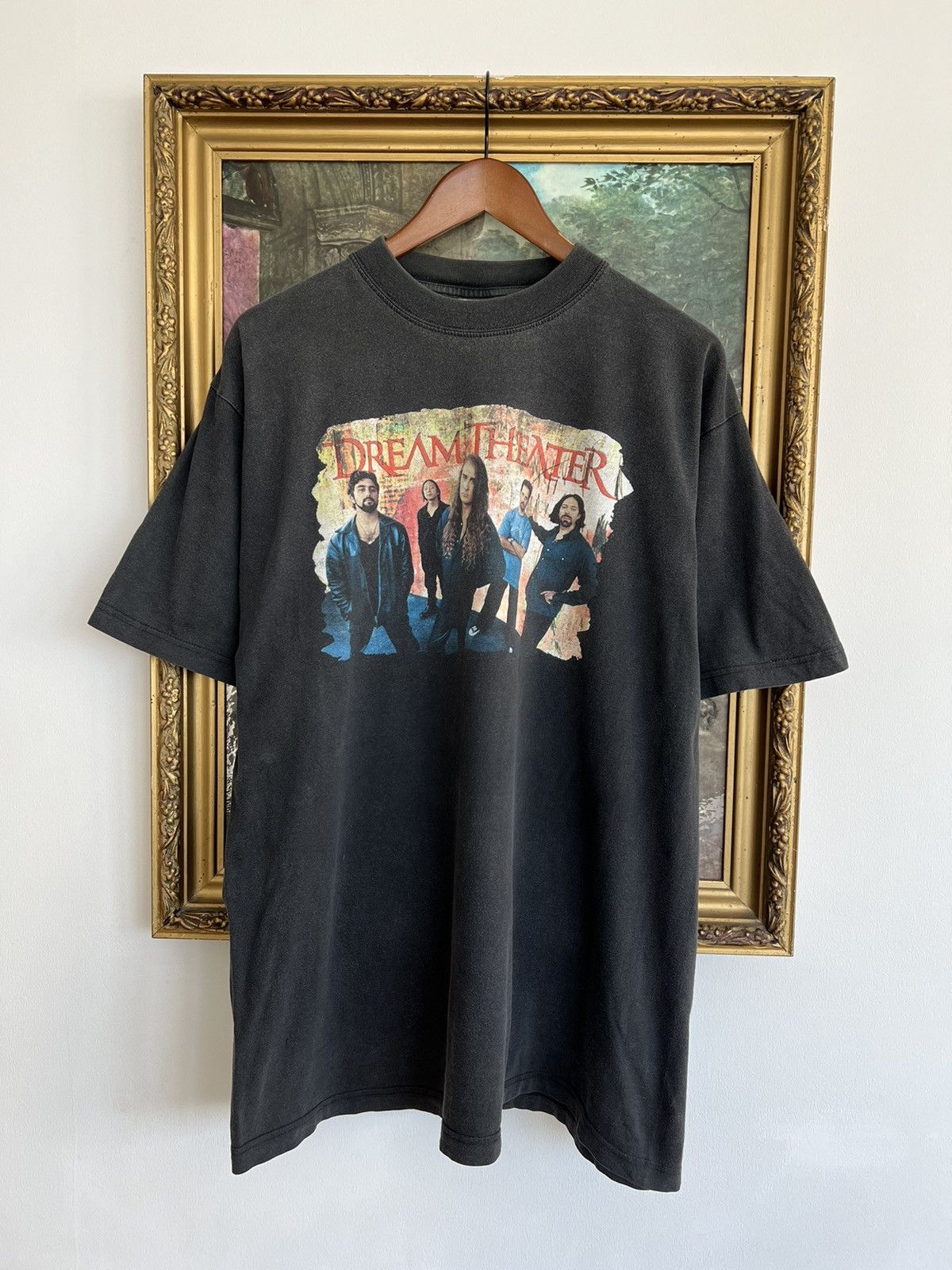 Band Tees Vintage 2002 Dream Theater World Tourbulence Tour Faded Tee Size US XL / EU 56 / 4 - 1 Thumbnail