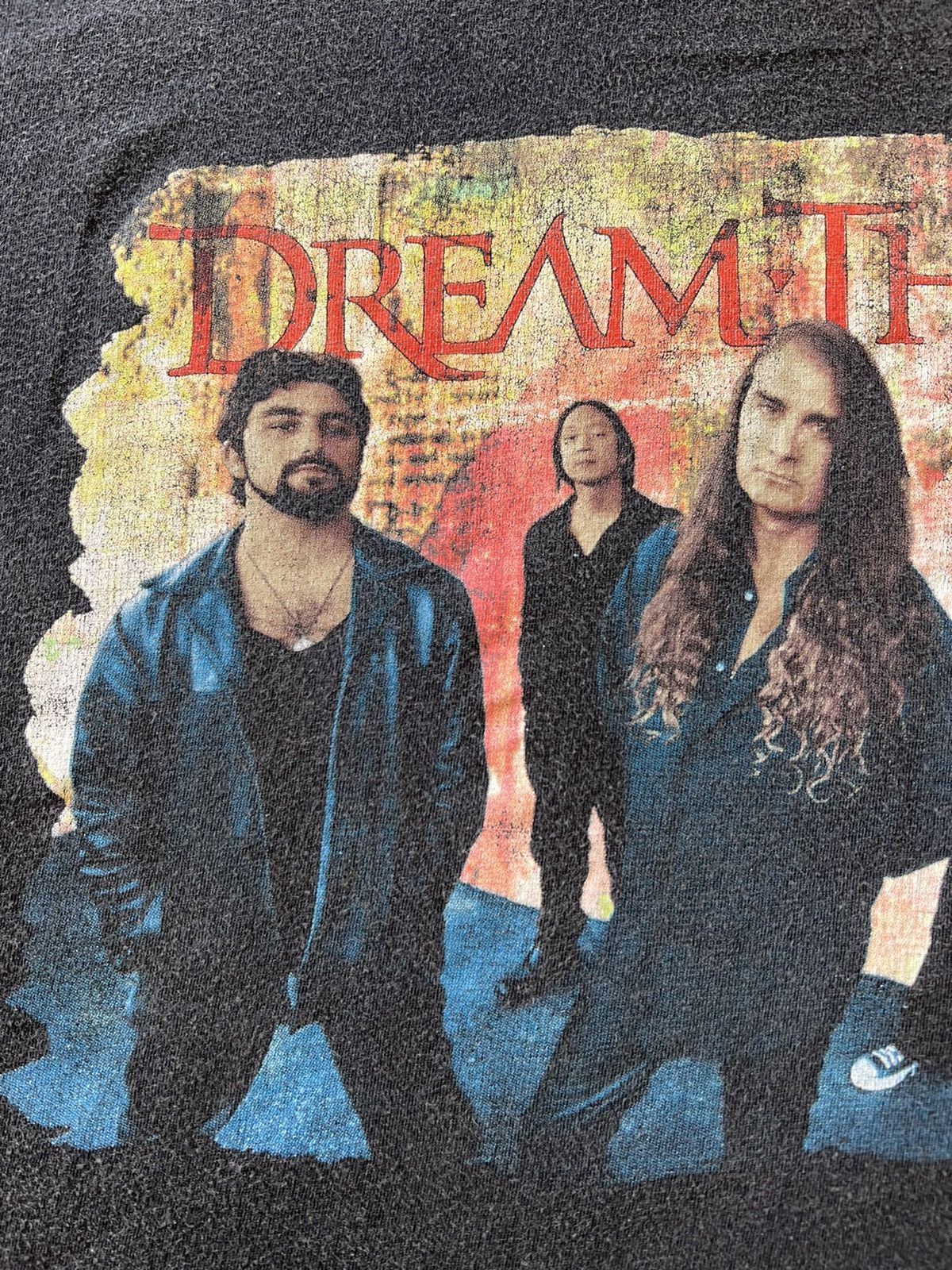 Band Tees Vintage 2002 Dream Theater World Tourbulence Tour Faded Tee Size US XL / EU 56 / 4 - 4 Thumbnail