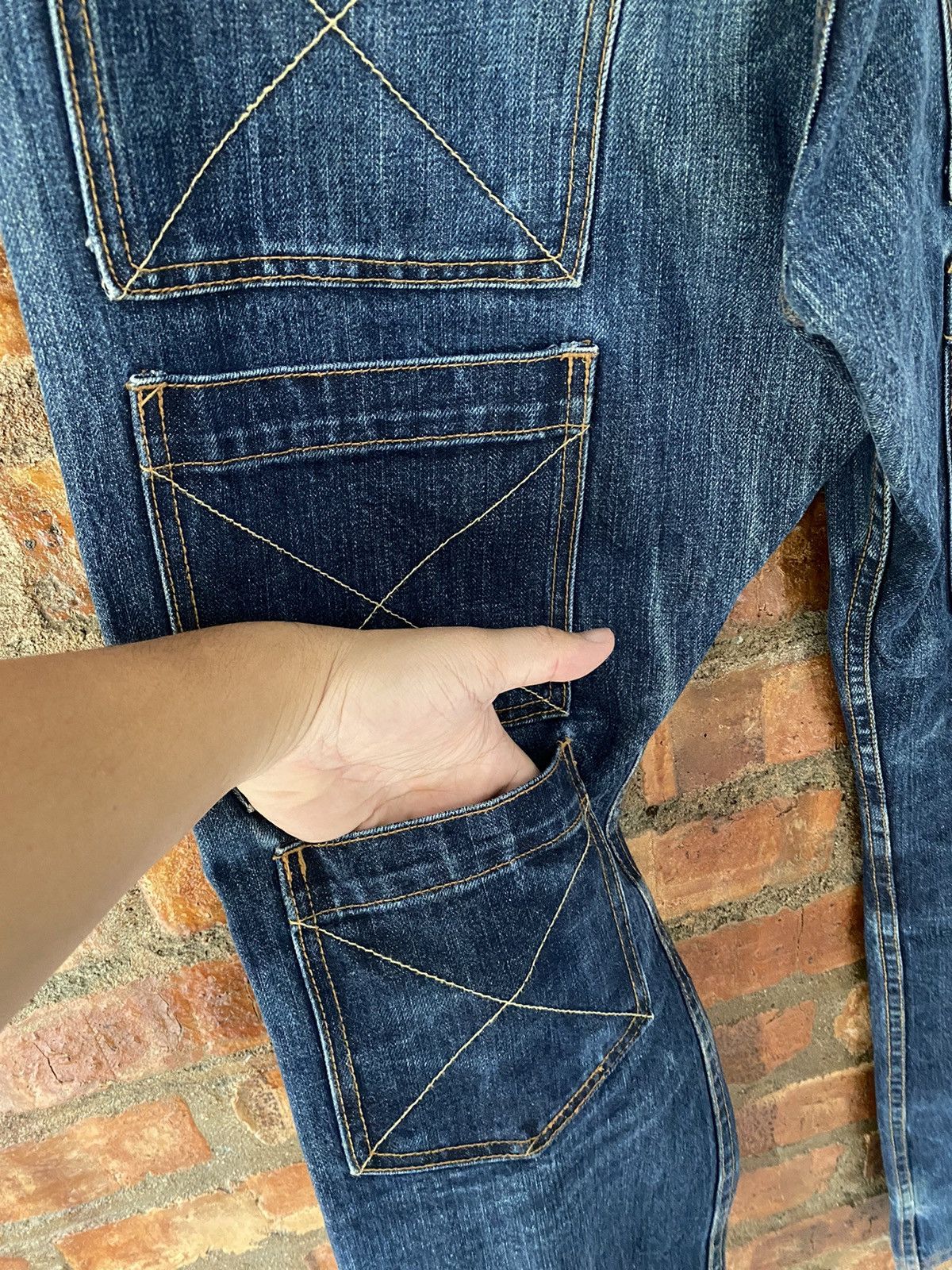 20471120 AW99 20471120 iconic six pocket denim Size US 31 - 8 Thumbnail