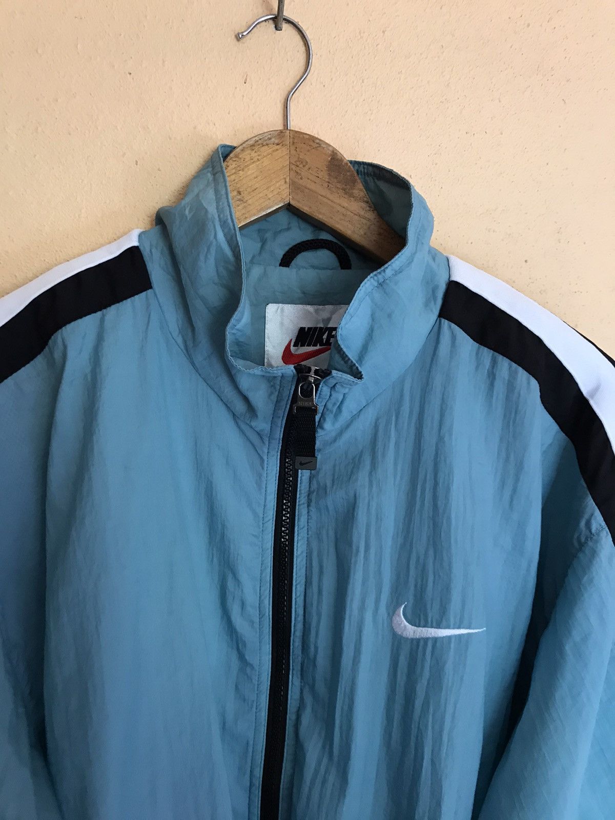 Nike RARE VINTAGE 90s NIKE GREY TAG JACKET Size US L / EU 52-54 / 3 - 6 Thumbnail