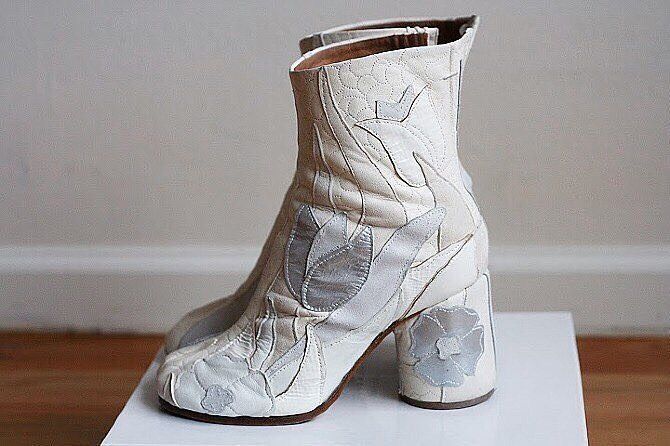 Maison Margiela 1/150 S/S2010 Margiela Patchwork Tabi Size US 7 / EU 40 - 1 Thumbnail