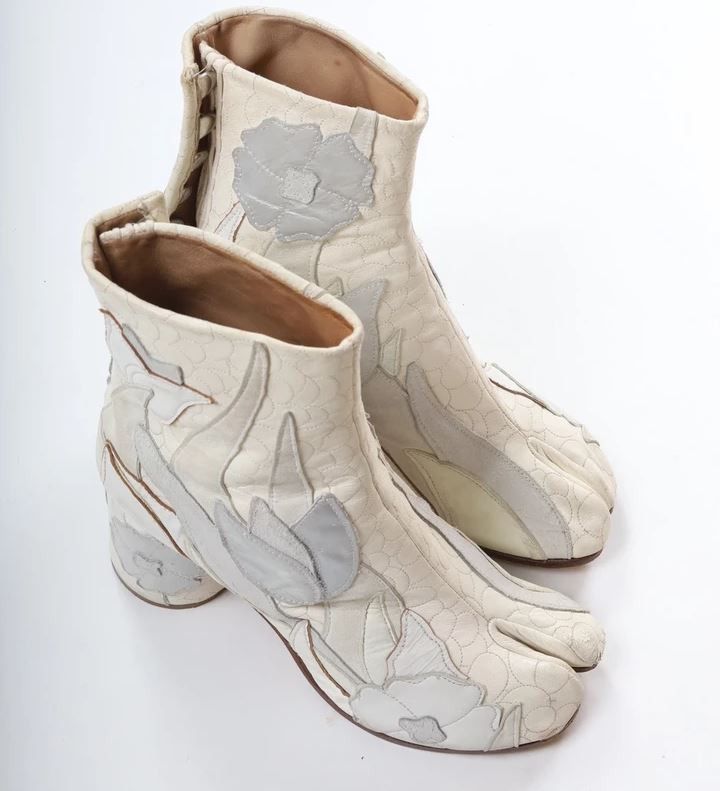 Maison Margiela 1/150 S/S2010 Margiela Patchwork Tabi Size US 7 / EU 40 - 2 Thumbnail