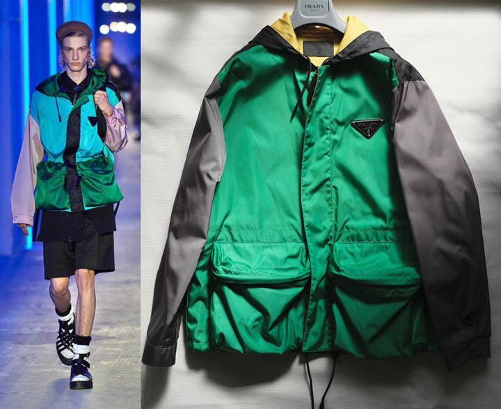 Prada PRADA SS20 AOYAMA EXCLUSIVE NYLON COLOUR BLOCK JACKET Size US S / EU 44-46 / 1 - 17 Thumbnail